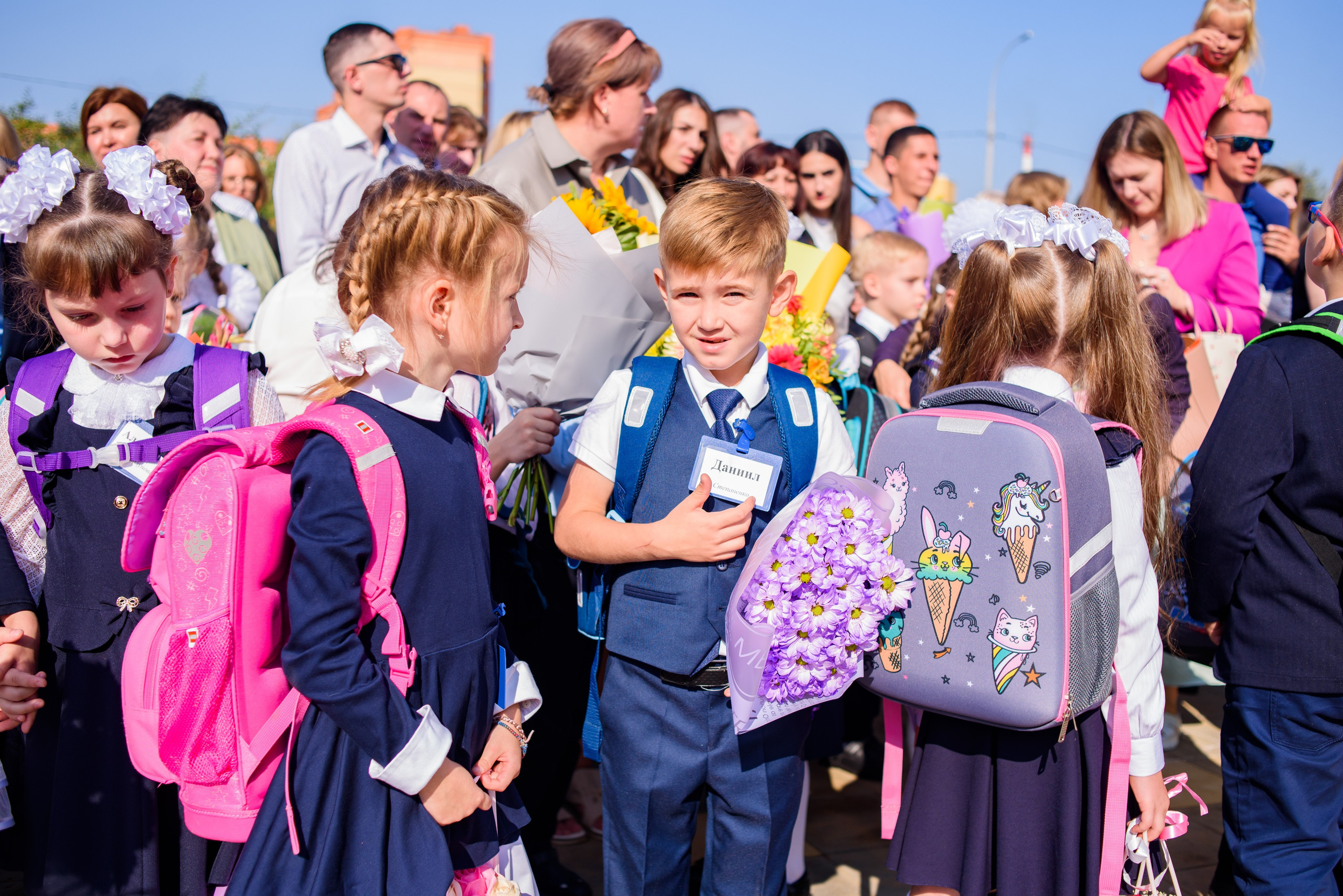 1-е сентября 2023. Фотограф Юлия Попова