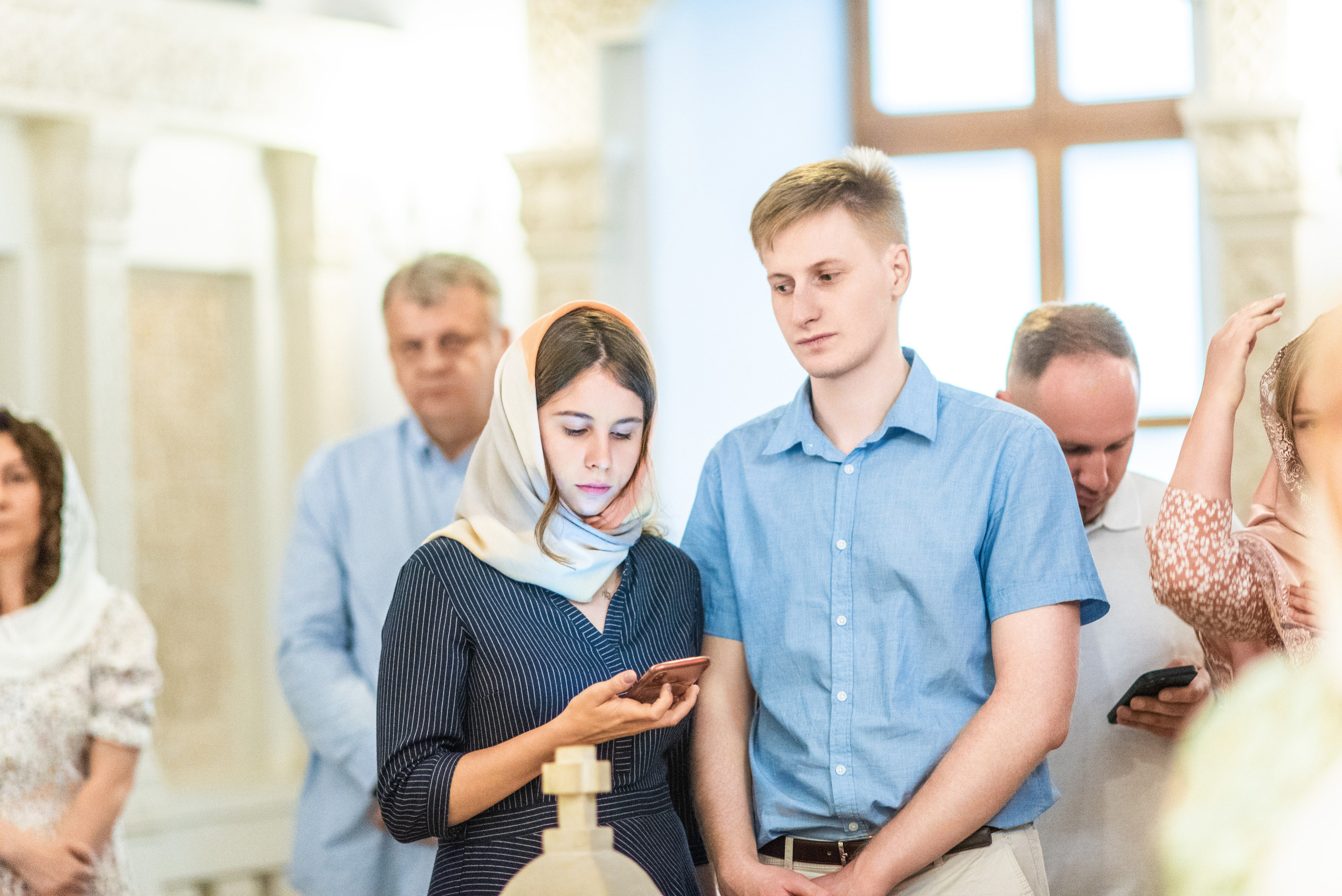 Крещении Ксении. Фотограф Юлия Попова