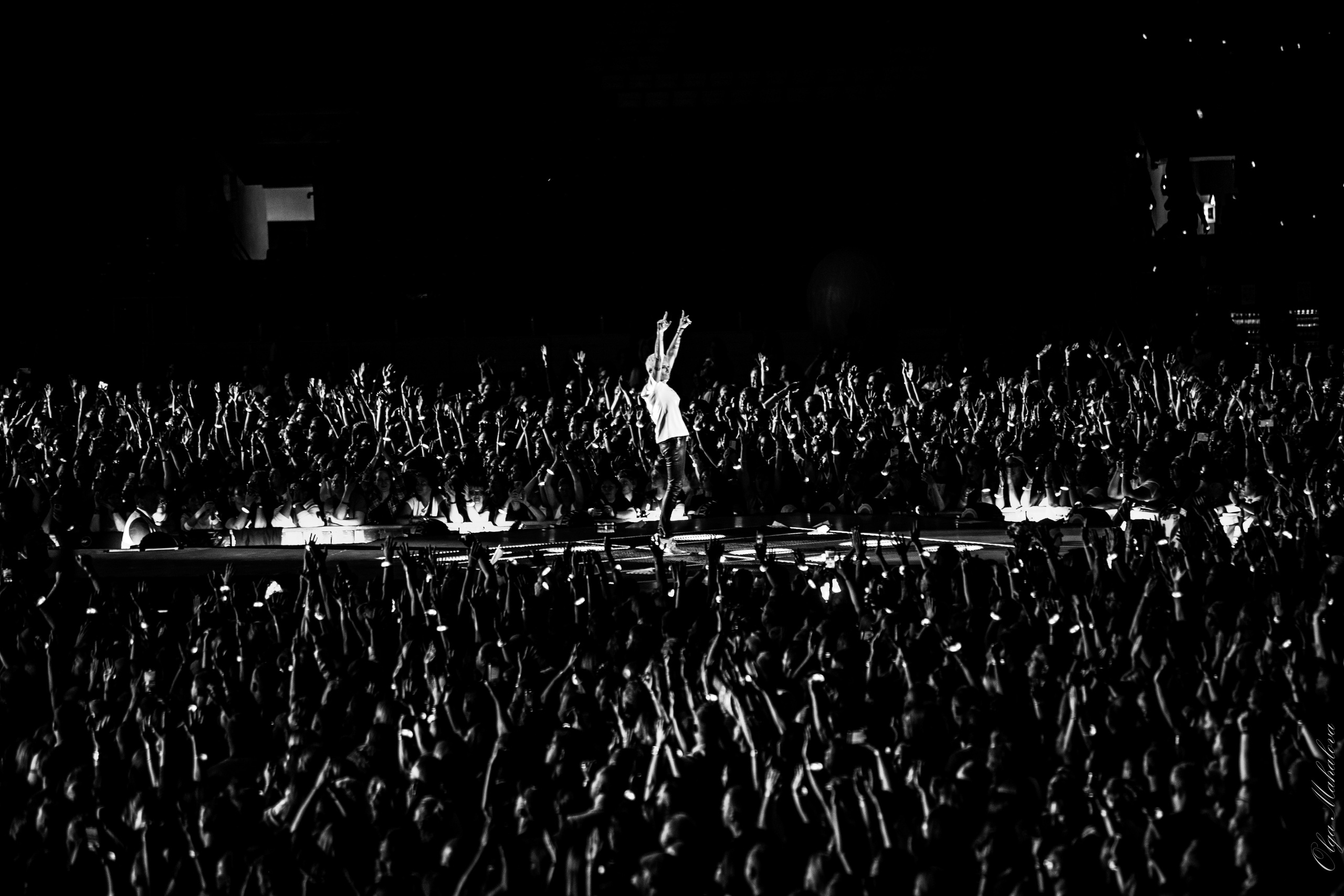 Диана Арбенина и Ночные Снайперы, Открытие Банк Арена. Фотограф Ольга Махалова — Санкт-Петербург, Москва, Нижний Новгород