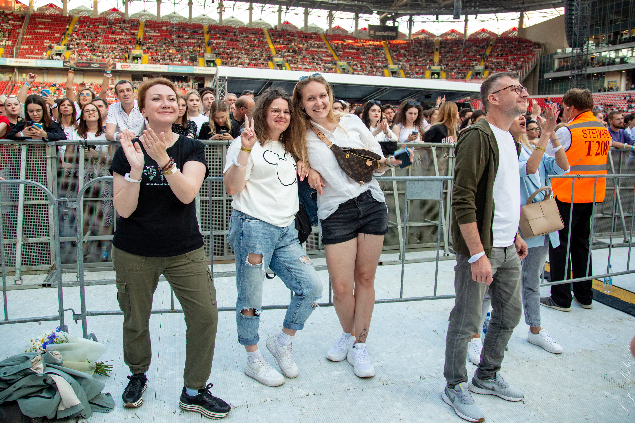 Диана Арбенина и Ночные Снайперы, Открытие Банк Арена. Фотограф Ольга Махалова — Санкт-Петербург, Москва, Нижний Новгород