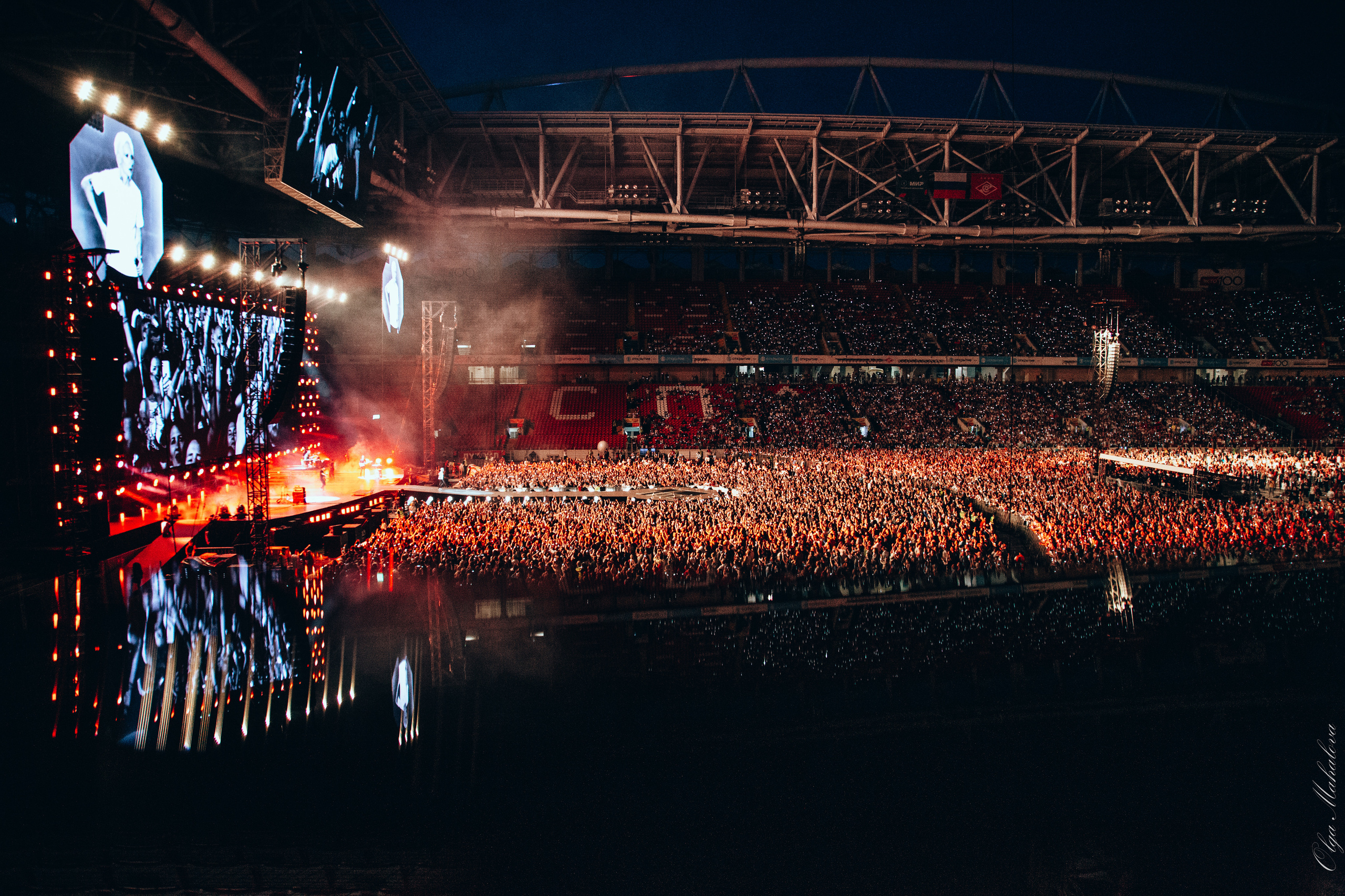 Диана Арбенина и Ночные Снайперы, Открытие Банк Арена. Фотограф Ольга Махалова — Санкт-Петербург, Москва, Нижний Новгород