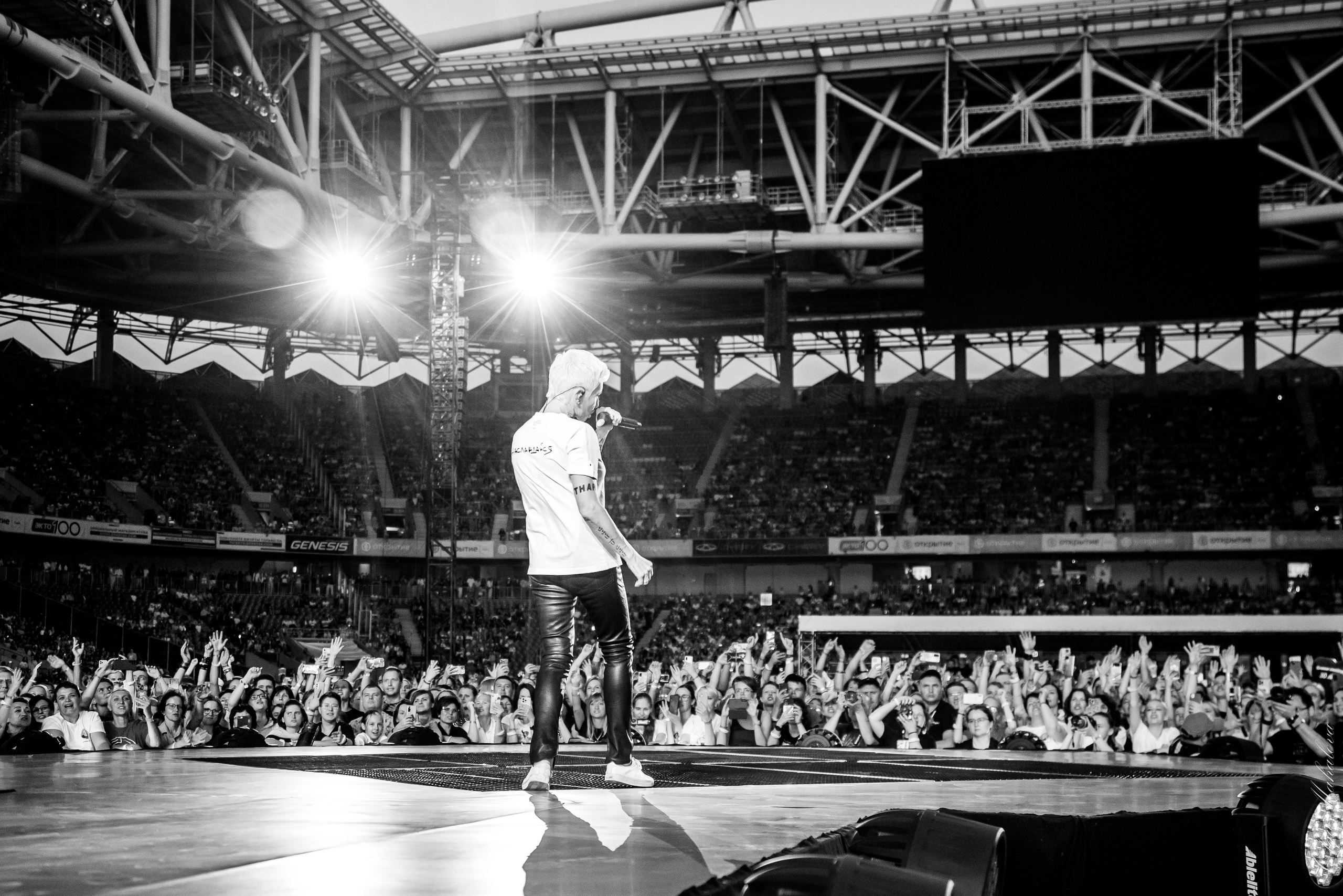 Диана Арбенина и Ночные Снайперы, Открытие Банк Арена. Фотограф Ольга Махалова — Санкт-Петербург, Москва, Нижний Новгород