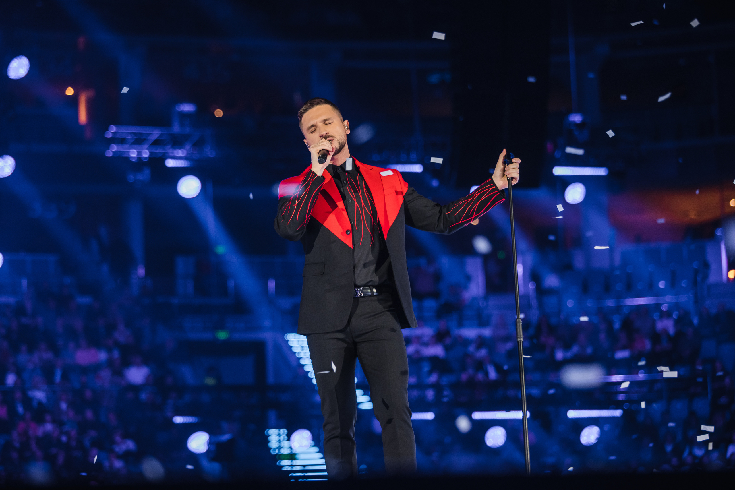 Сергей Лазарев в ЦСКА Арене. Фотограф Ольга Махалова — Санкт-Петербург, Москва, Нижний Новгород