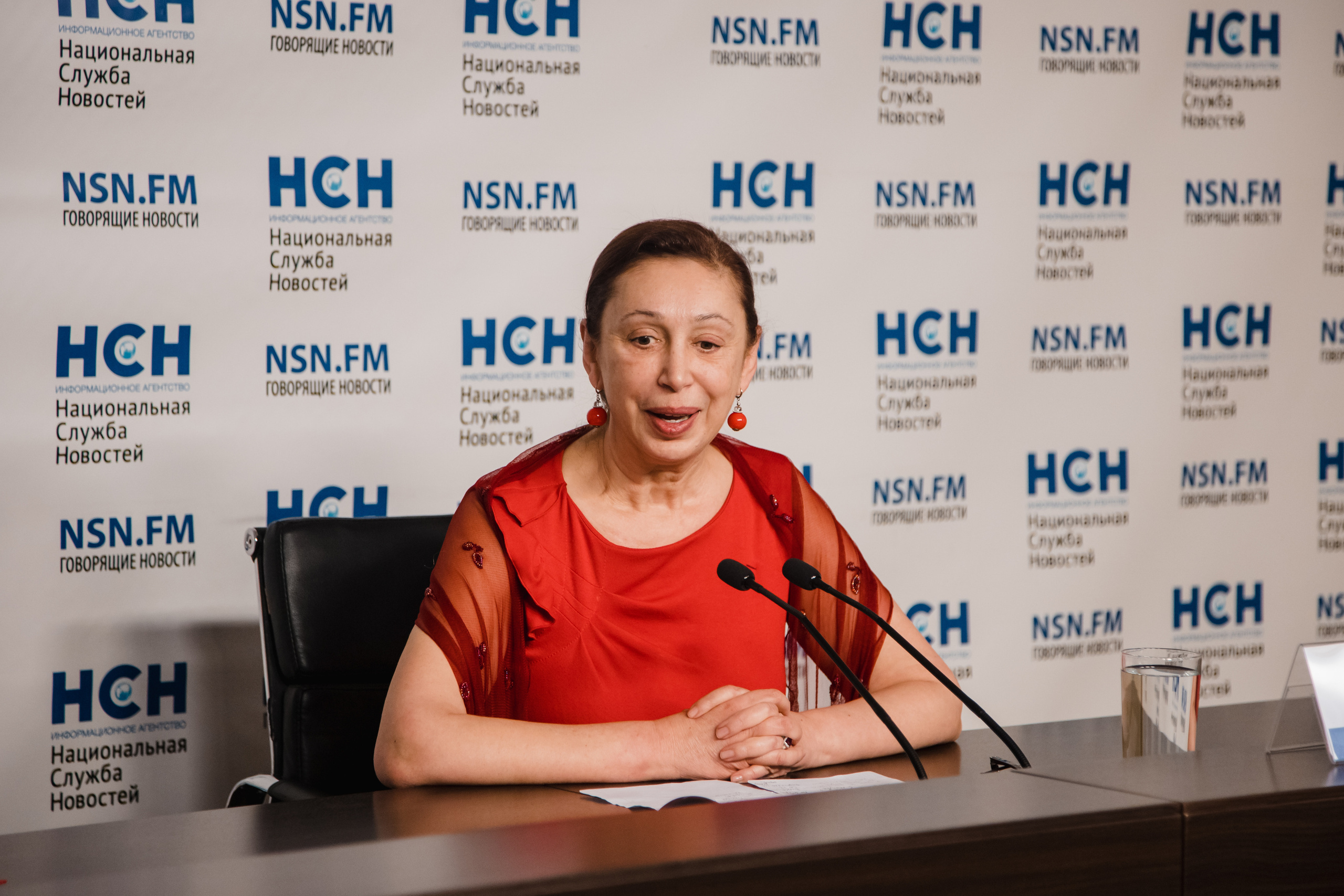 Пресс-конференция в НСН (Илона Давыдова). Фотограф Ольга Махалова — Санкт-Петербург, Москва, Нижний Новгород