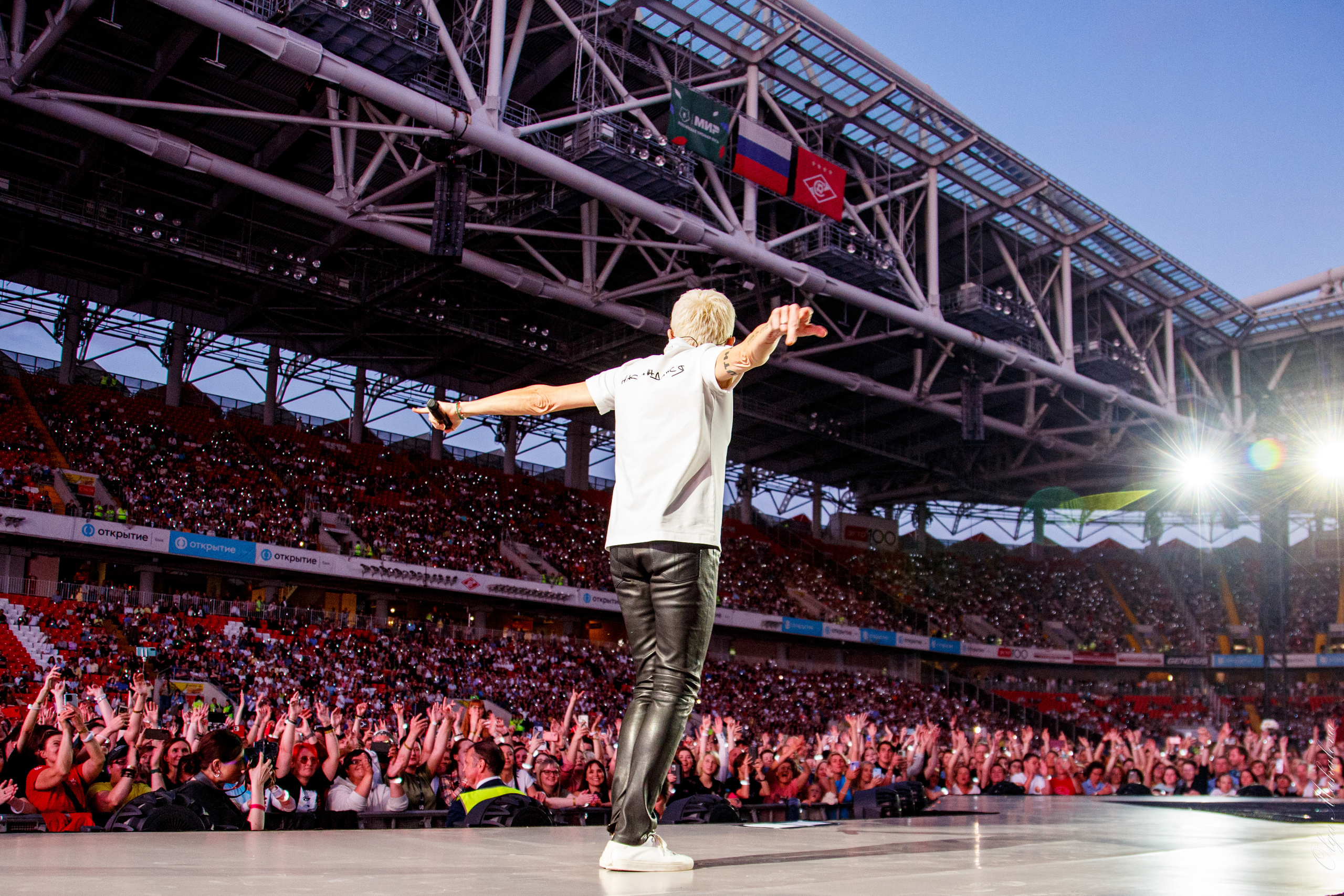 Диана Арбенина и Ночные Снайперы, Открытие Банк Арена. Фотограф Ольга Махалова — Санкт-Петербург, Москва, Нижний Новгород