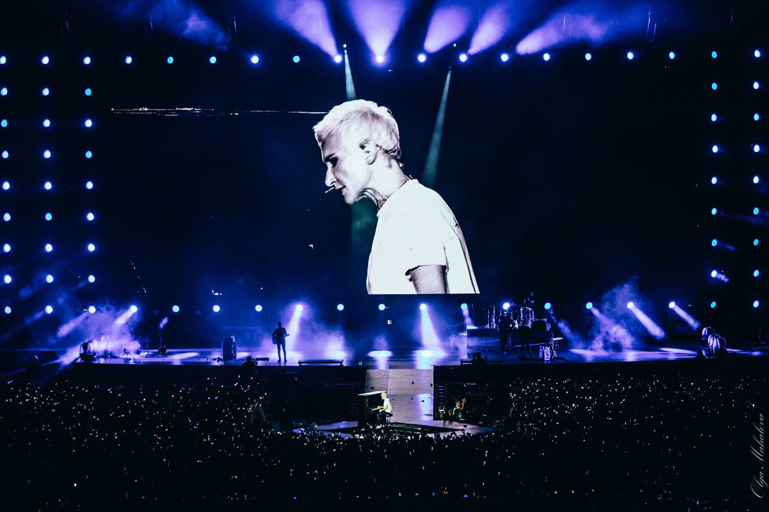 Диана Арбенина и Ночные Снайперы, Открытие Банк Арена. Фотограф Ольга Махалова — Санкт-Петербург, Москва, Нижний Новгород