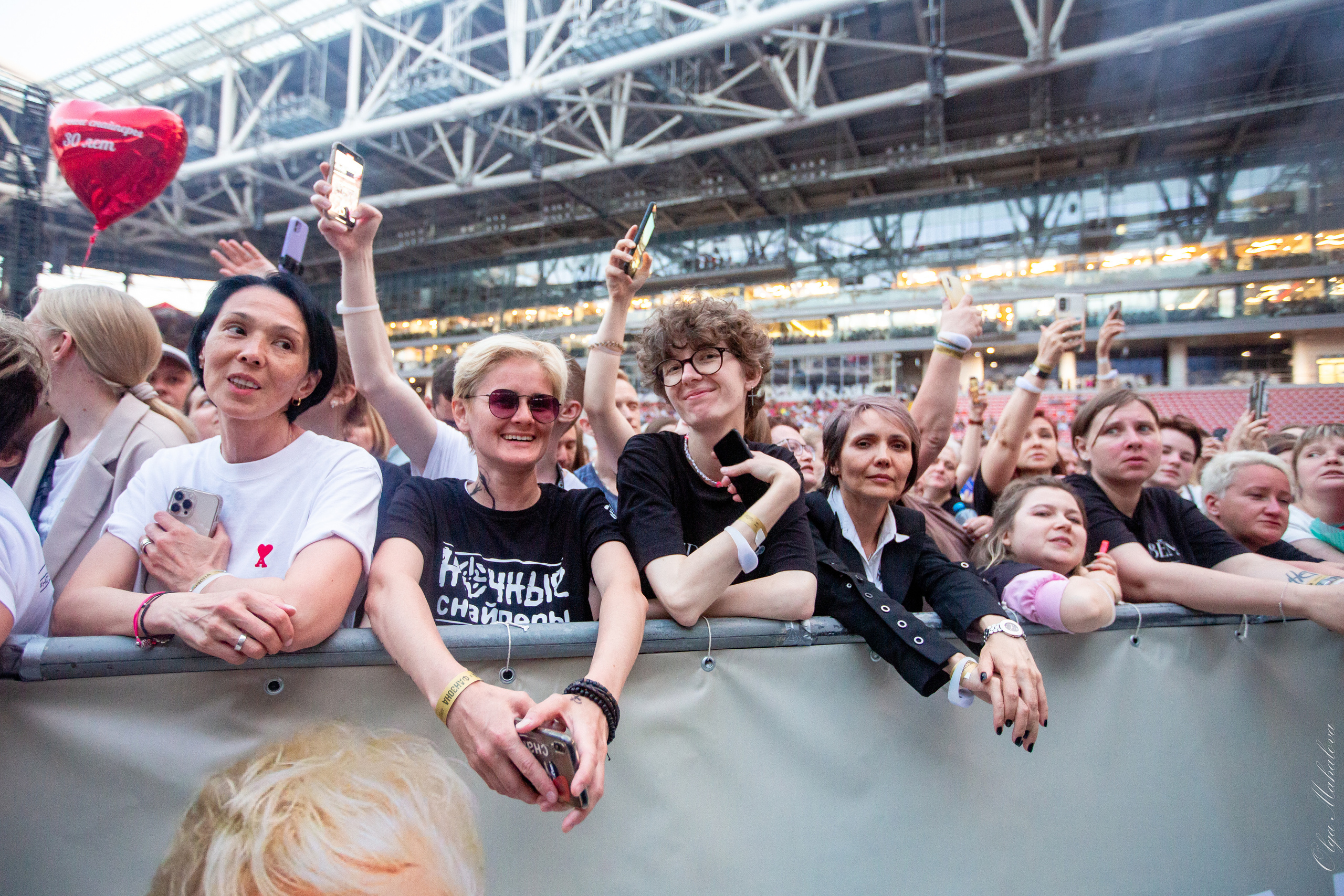 Диана Арбенина и Ночные Снайперы, Открытие Банк Арена. Фотограф Ольга Махалова — Санкт-Петербург, Москва, Нижний Новгород