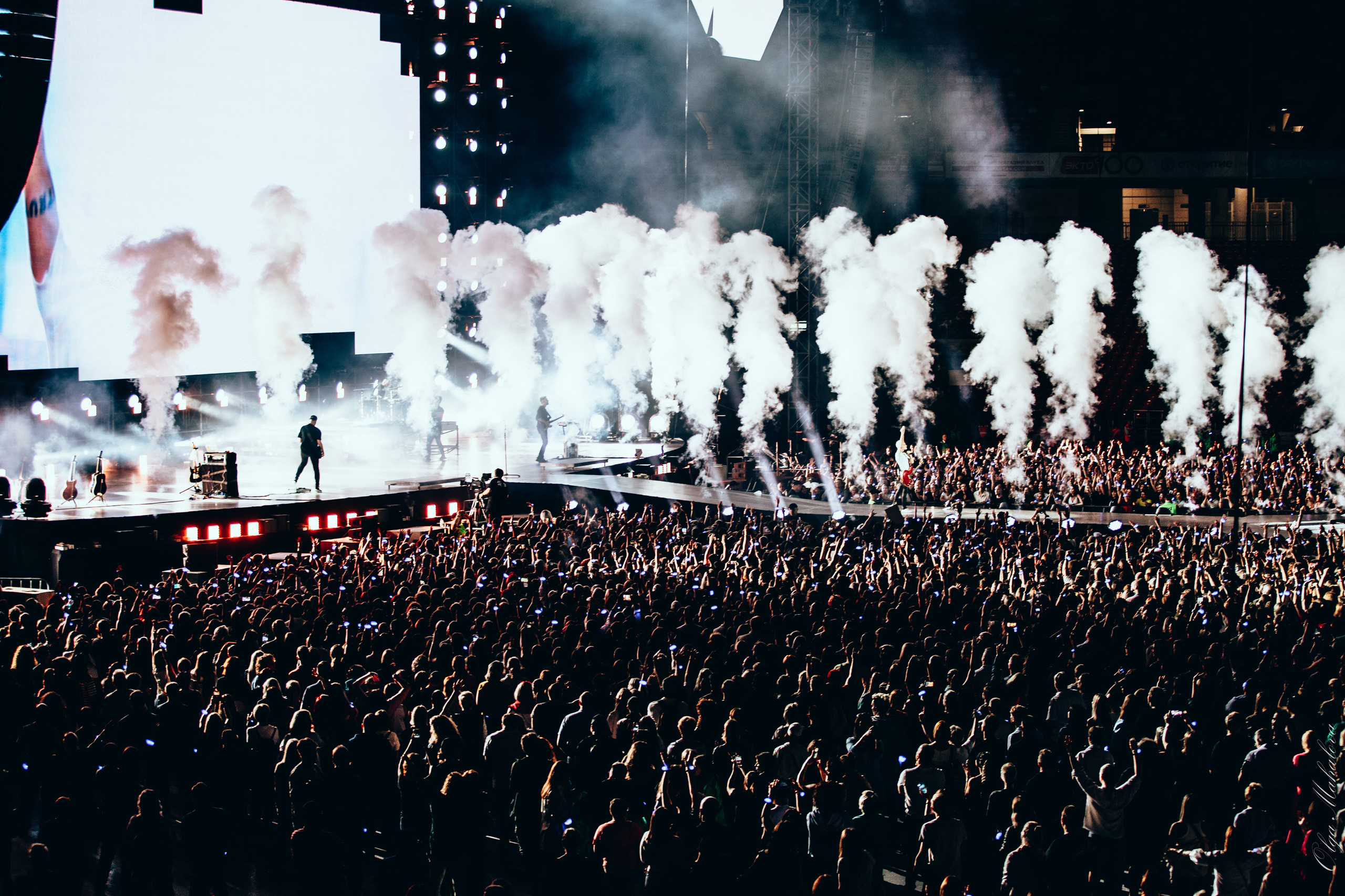 Диана Арбенина и Ночные Снайперы, Открытие Банк Арена. Фотограф Ольга Махалова — Санкт-Петербург, Москва, Нижний Новгород