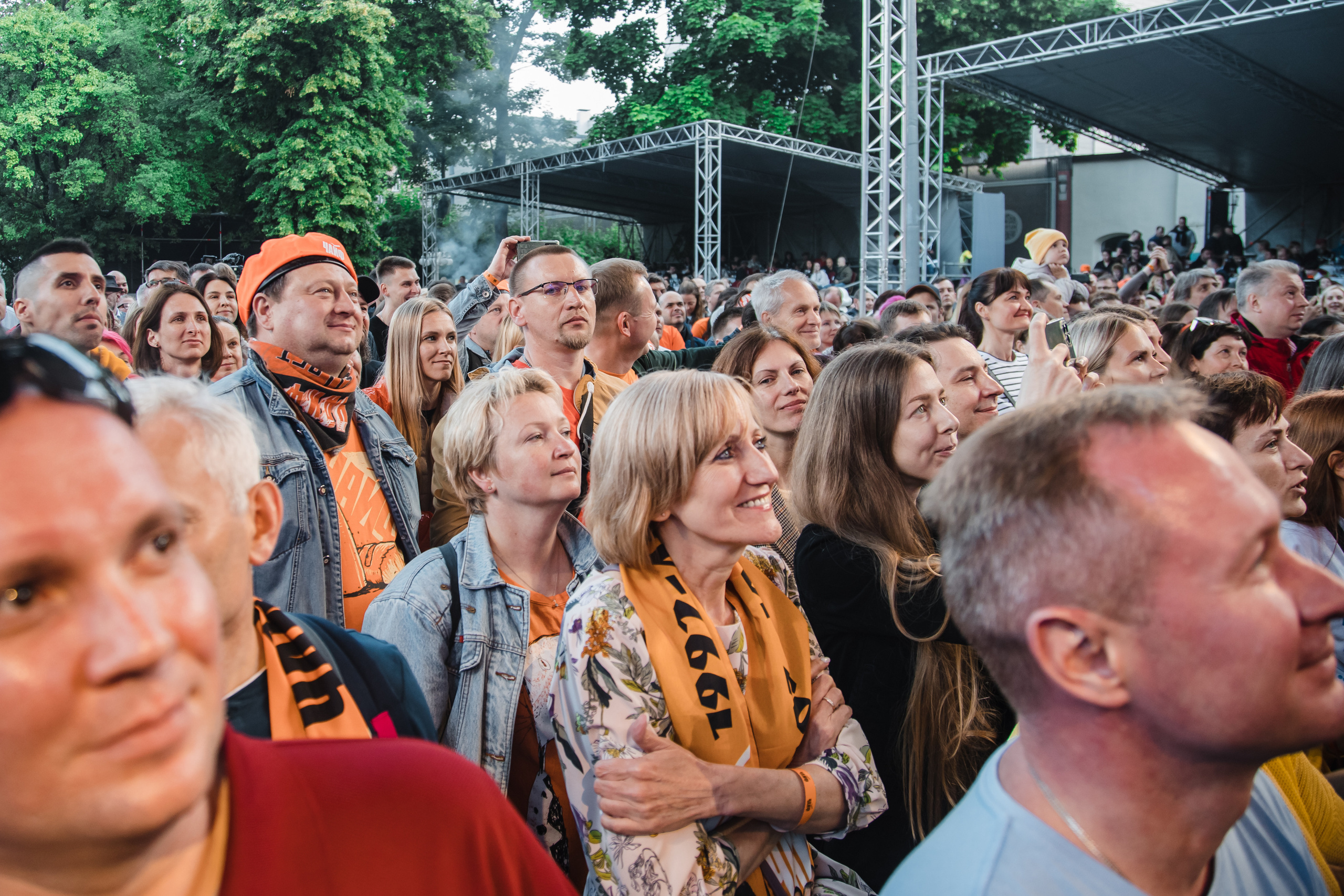 Чайф, сад Эрмитаж. Фотограф Ольга Махалова — Санкт-Петербург, Москва, Нижний Новгород