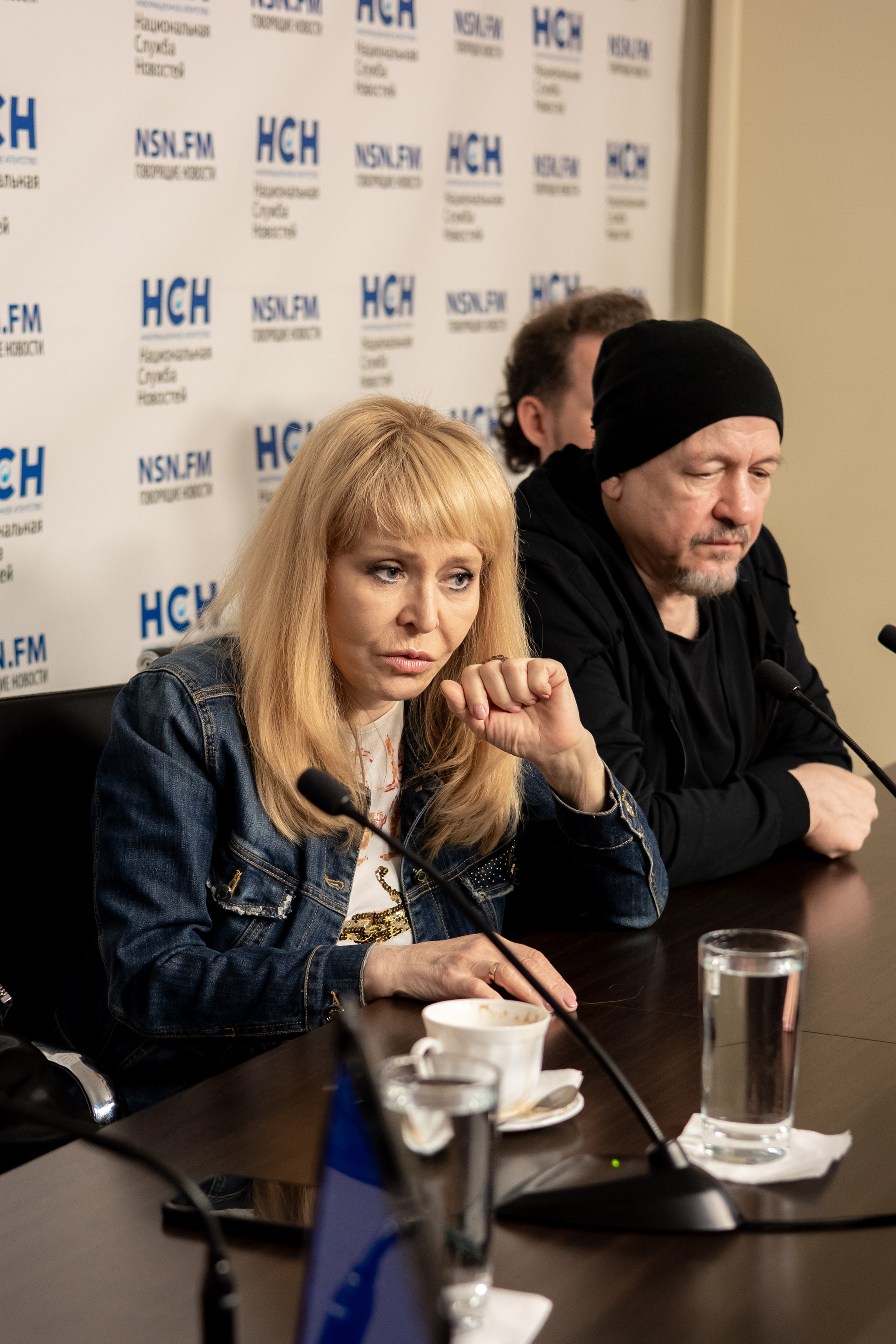 Пресс-конференция в НСН (Александр Маршал, Ольга Кормухина). Фотограф Ольга Махалова — Санкт-Петербург, Москва, Нижний Новгород