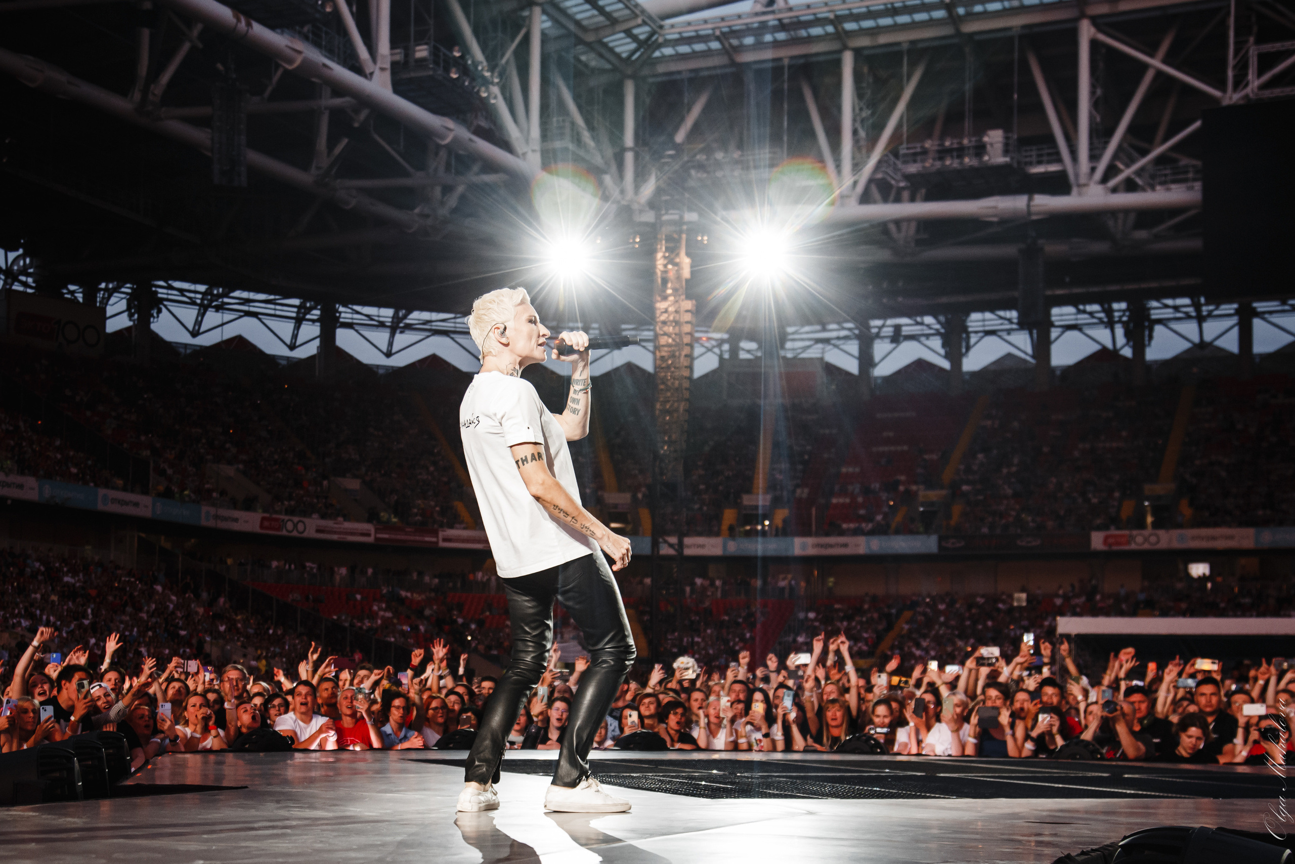 Диана Арбенина и Ночные Снайперы, Открытие Банк Арена. Фотограф Ольга Махалова — Санкт-Петербург, Москва, Нижний Новгород