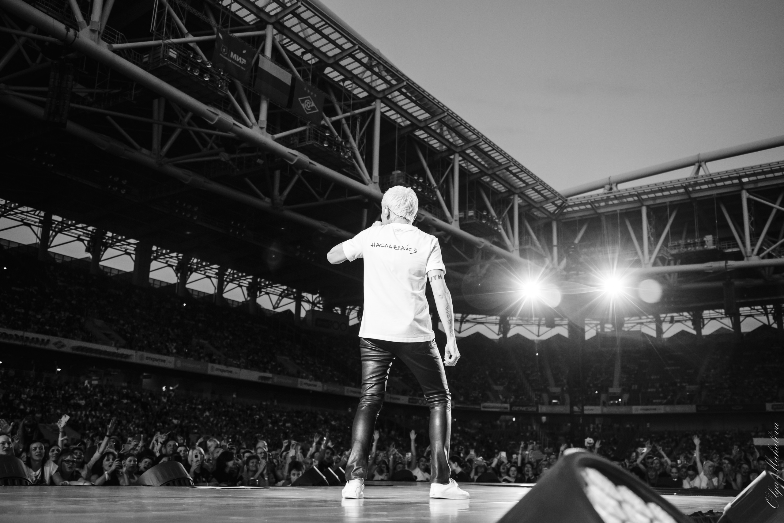 Диана Арбенина и Ночные Снайперы, Открытие Банк Арена. Фотограф Ольга Махалова — Санкт-Петербург, Москва, Нижний Новгород