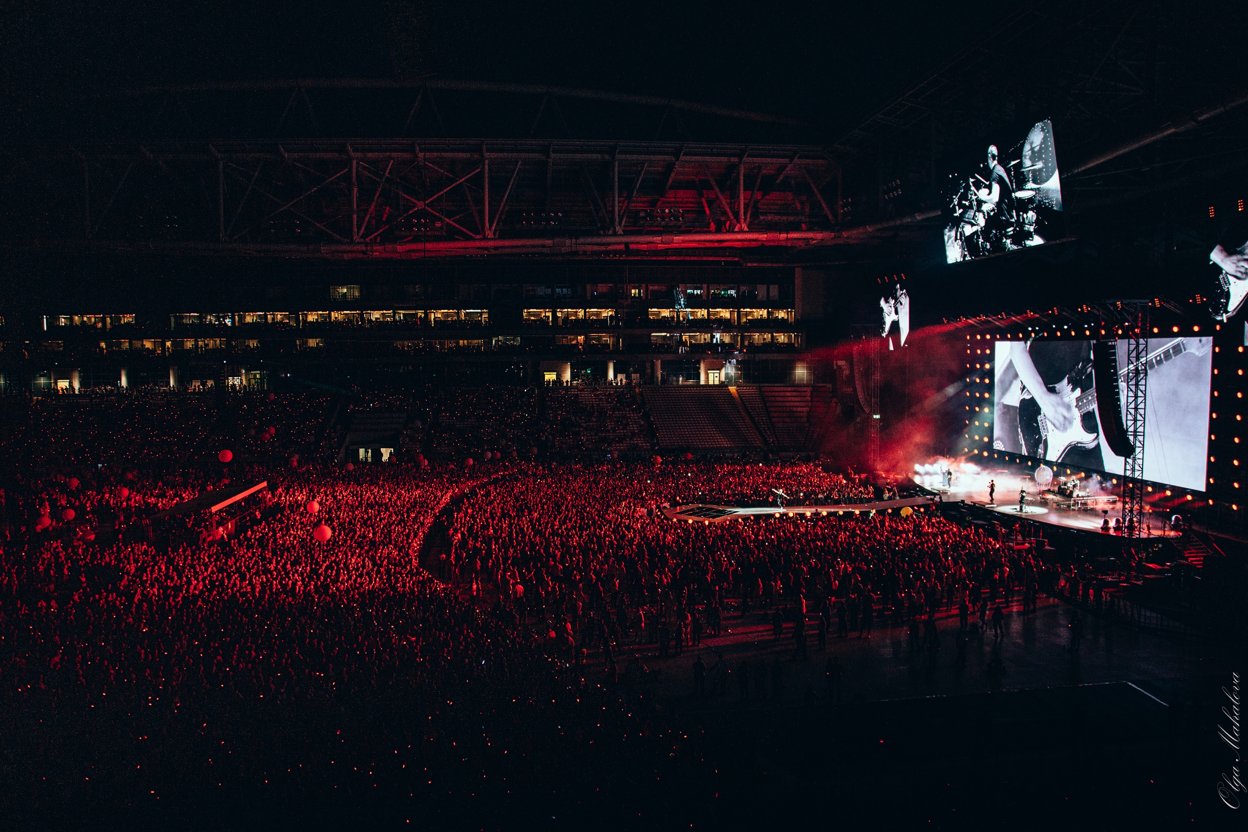 Диана Арбенина и Ночные Снайперы, Открытие Банк Арена. Фотограф Ольга Махалова — Санкт-Петербург, Москва, Нижний Новгород