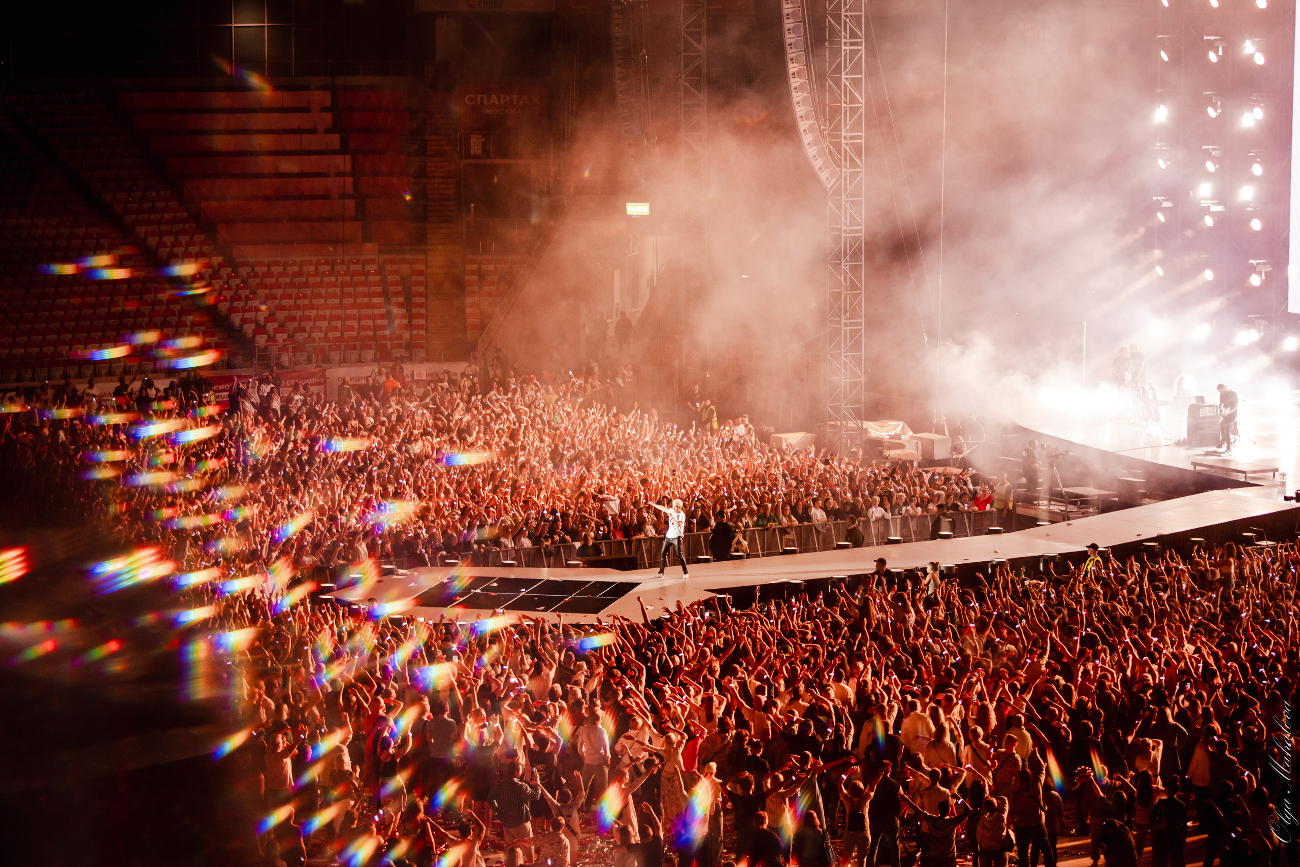 Диана Арбенина и Ночные Снайперы, Открытие Банк Арена. Фотограф Ольга Махалова — Санкт-Петербург, Москва, Нижний Новгород