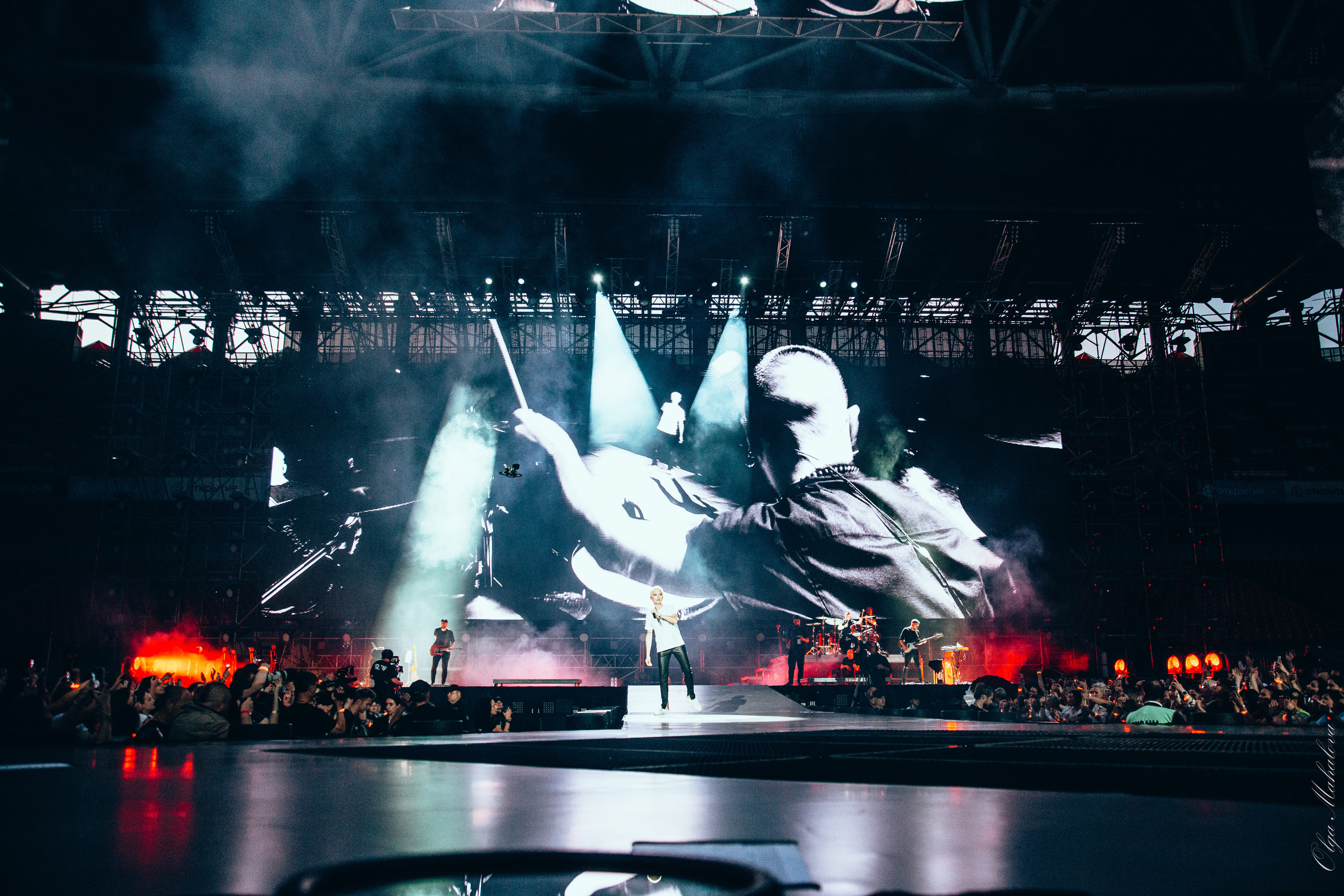 Диана Арбенина и Ночные Снайперы, Открытие Банк Арена. Фотограф Ольга Махалова — Санкт-Петербург, Москва, Нижний Новгород