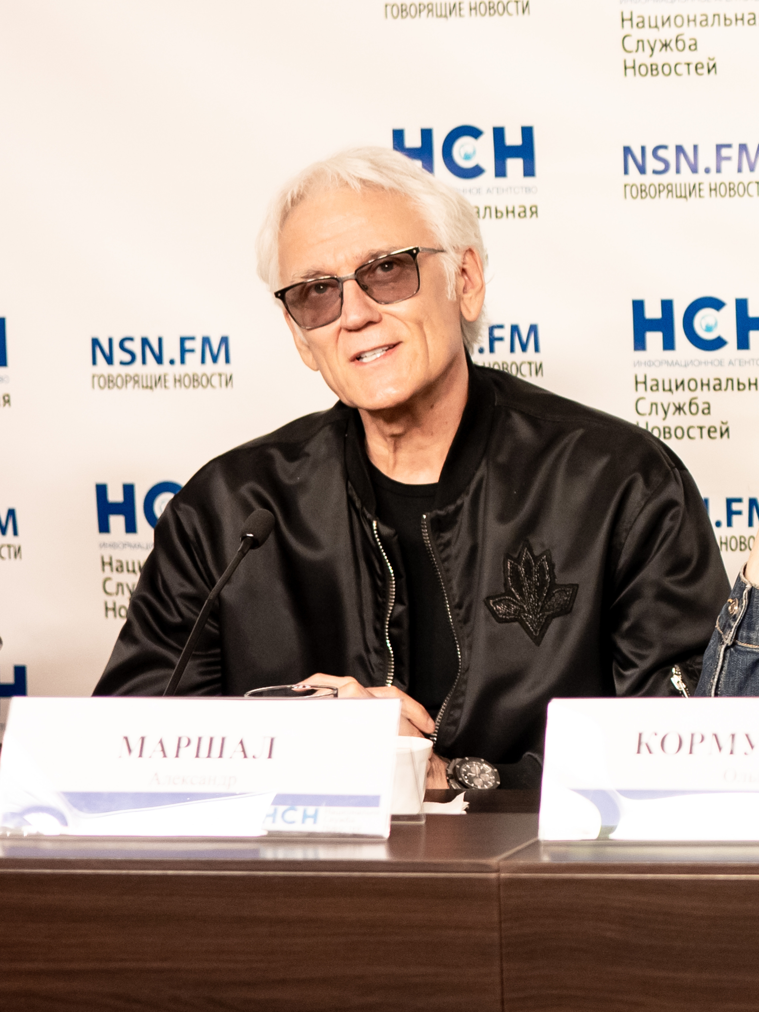 Пресс-конференция в НСН (Александр Маршал, Ольга Кормухина). Фотограф Ольга Махалова — Санкт-Петербург, Москва, Нижний Новгород