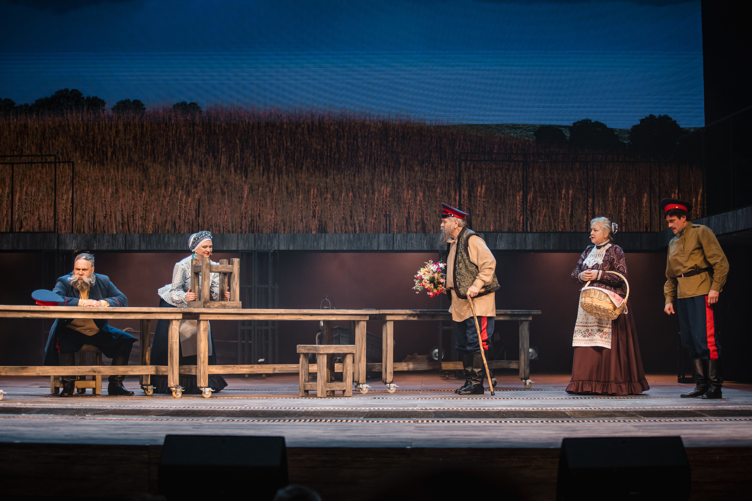 Спектакль «Тихий Дон», театр «Русская песня». Фотограф Ольга Махалова — Санкт-Петербург, Москва, Нижний Новгород