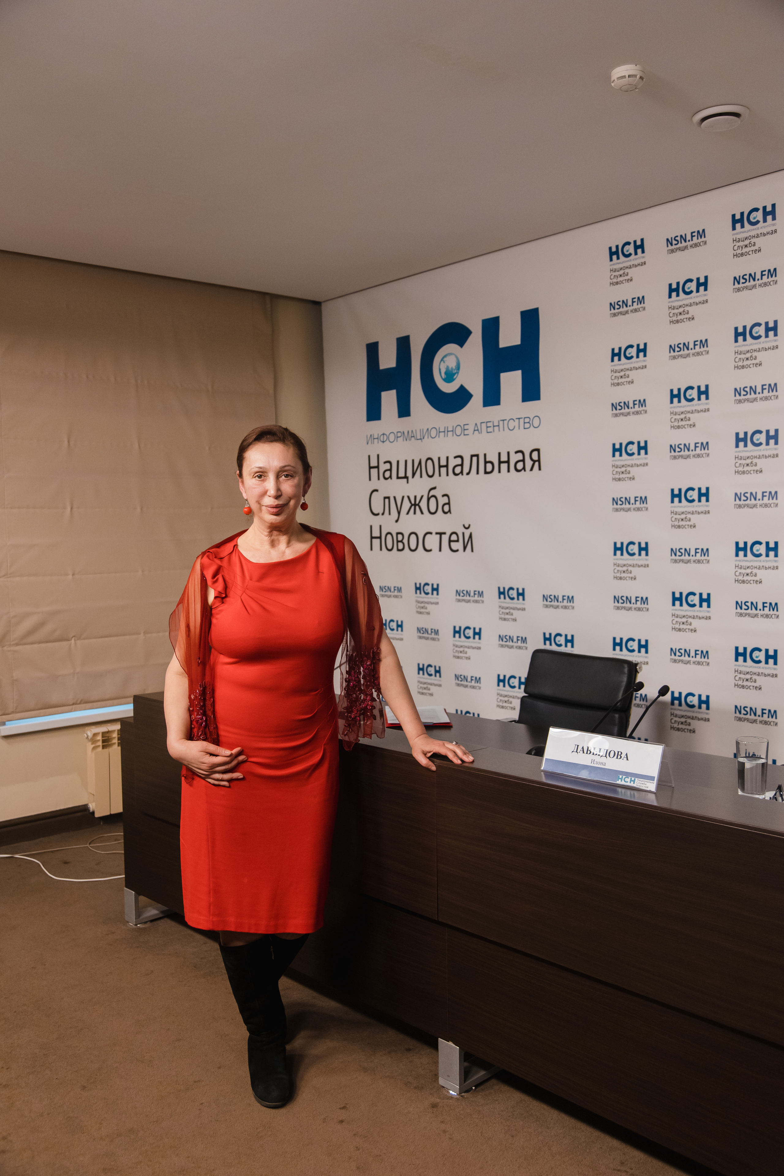 Пресс-конференция в НСН (Илона Давыдова). Фотограф Ольга Махалова — Санкт-Петербург, Москва, Нижний Новгород