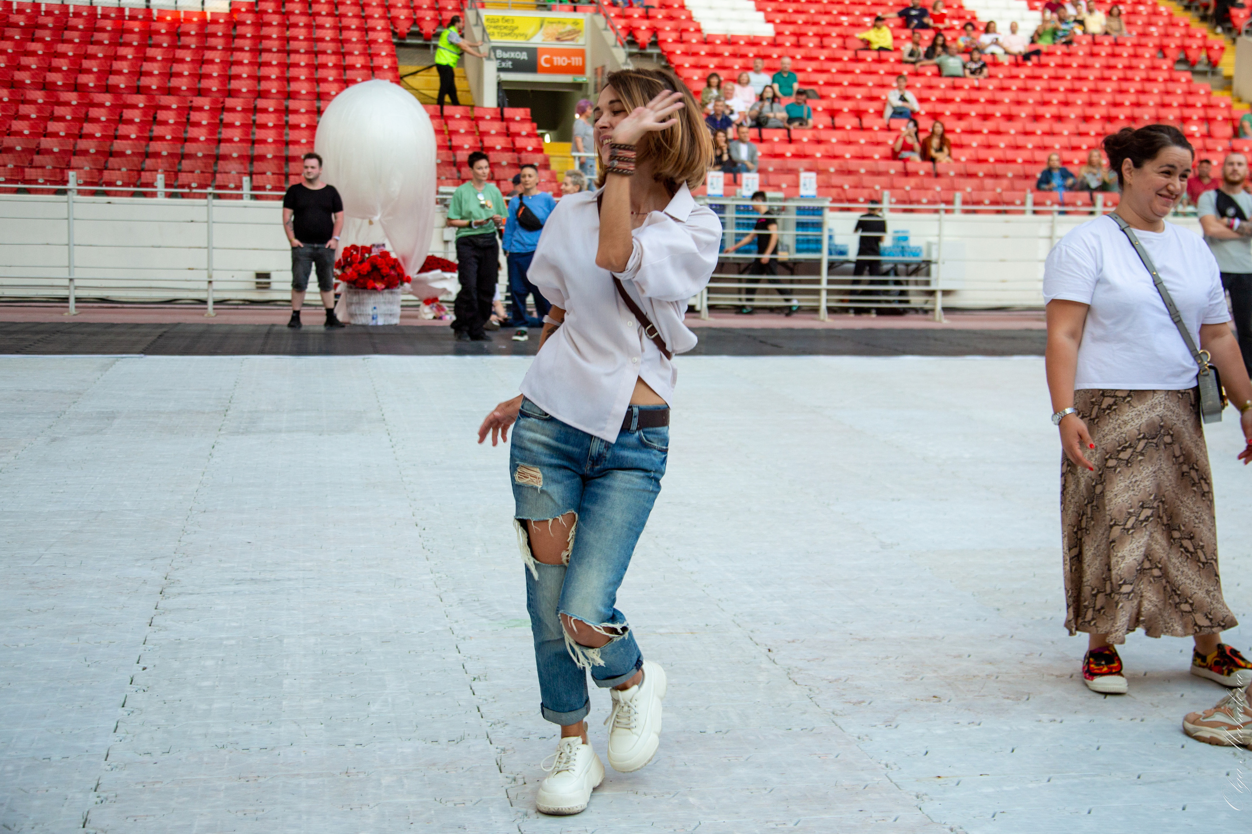 Диана Арбенина и Ночные Снайперы, Открытие Банк Арена. Фотограф Ольга Махалова — Санкт-Петербург, Москва, Нижний Новгород