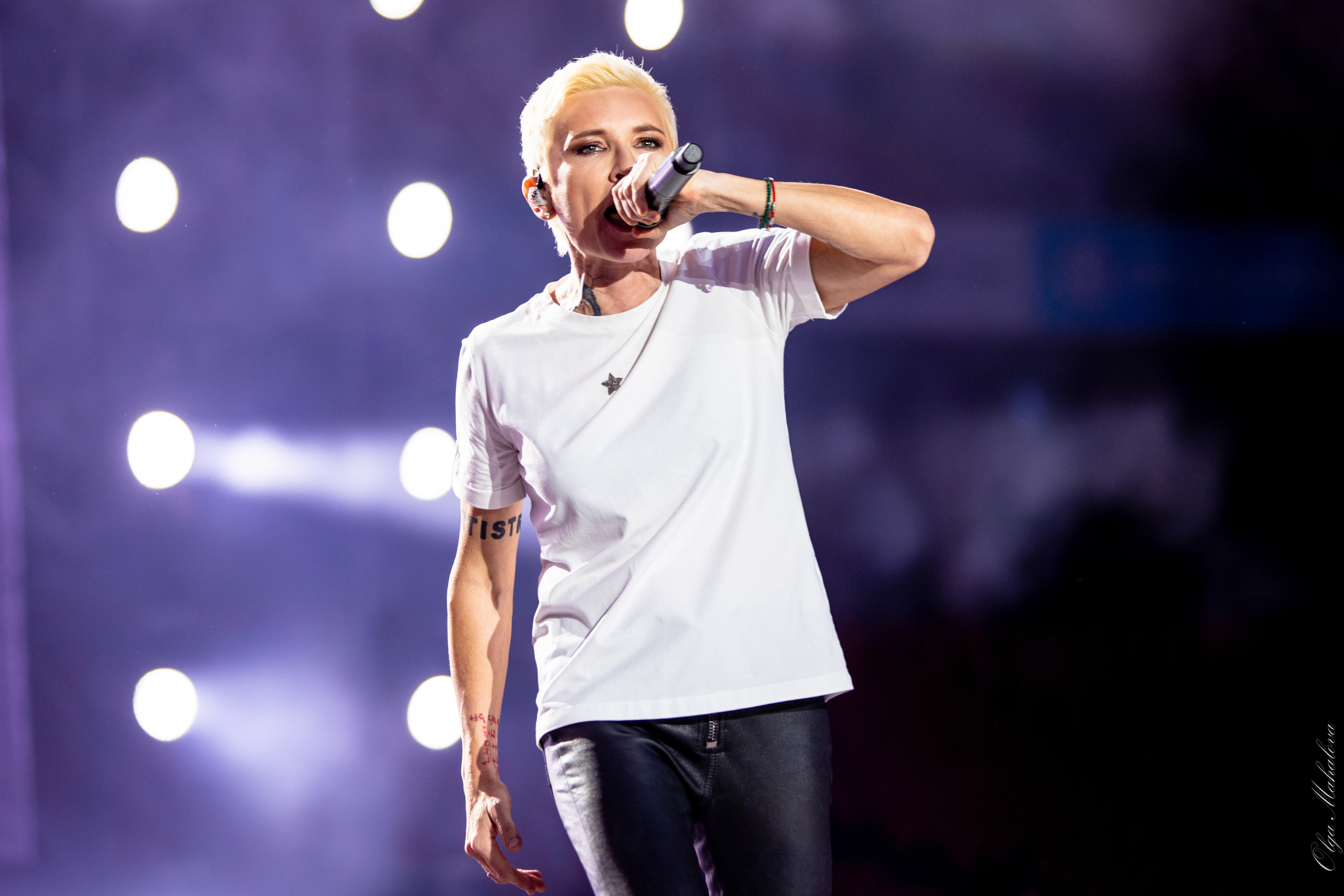 Диана Арбенина и Ночные Снайперы, Открытие Банк Арена. Фотограф Ольга Махалова — Санкт-Петербург, Москва, Нижний Новгород