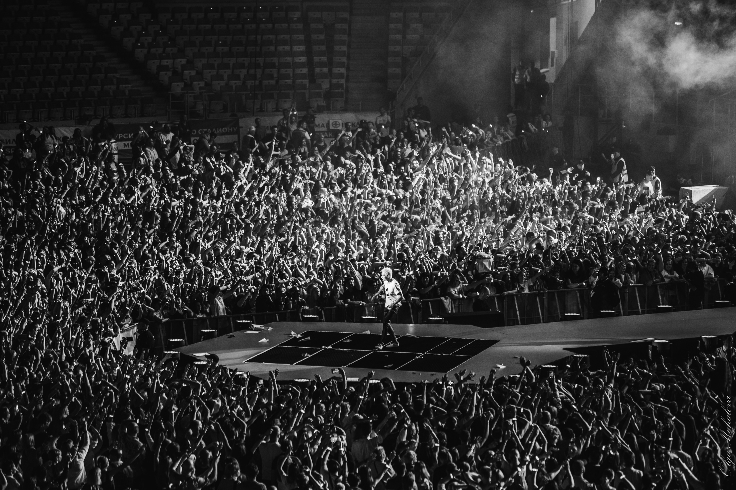 Диана Арбенина и Ночные Снайперы, Открытие Банк Арена. Фотограф Ольга Махалова — Санкт-Петербург, Москва, Нижний Новгород