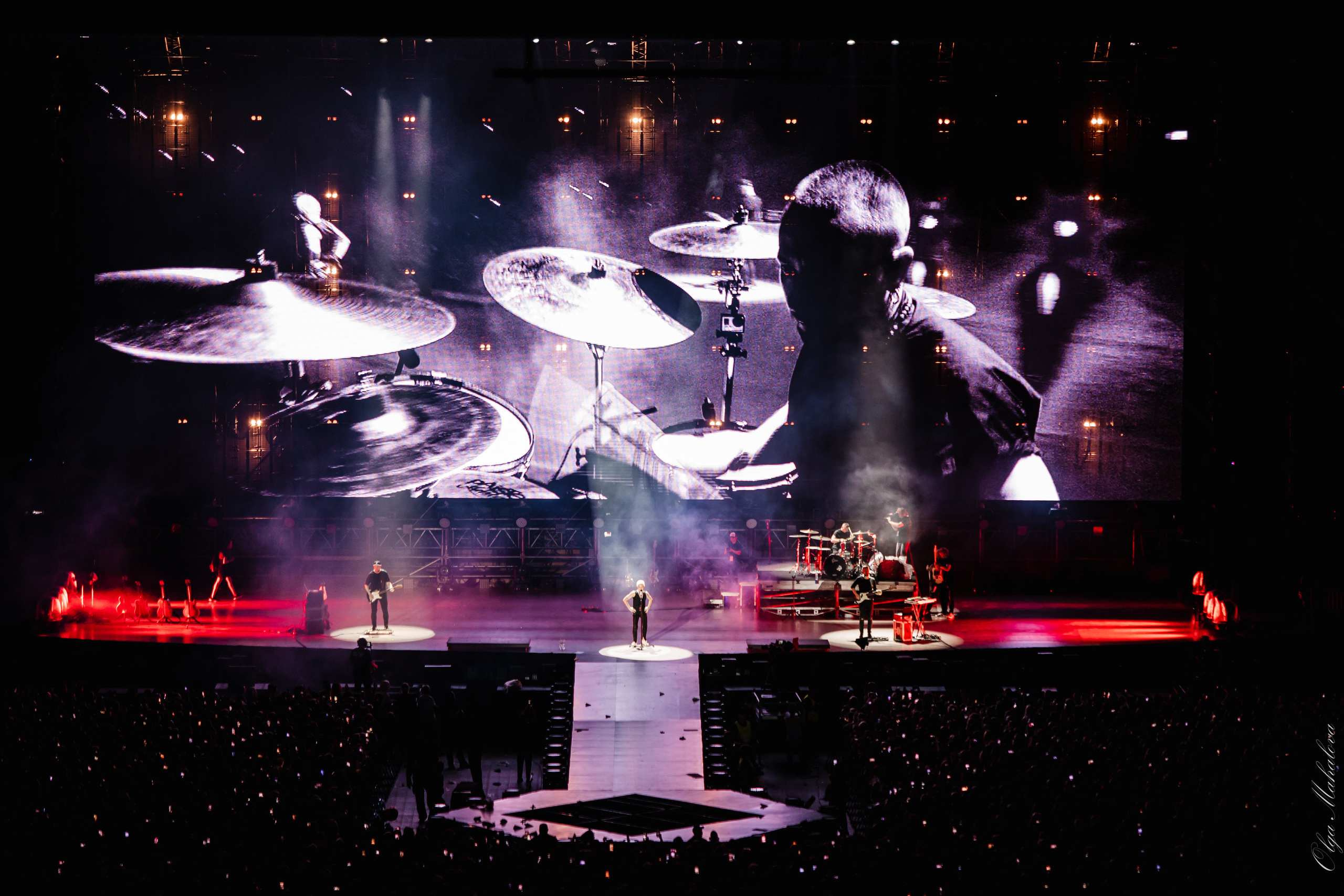 Диана Арбенина и Ночные Снайперы, Открытие Банк Арена. Фотограф Ольга Махалова — Санкт-Петербург, Москва, Нижний Новгород