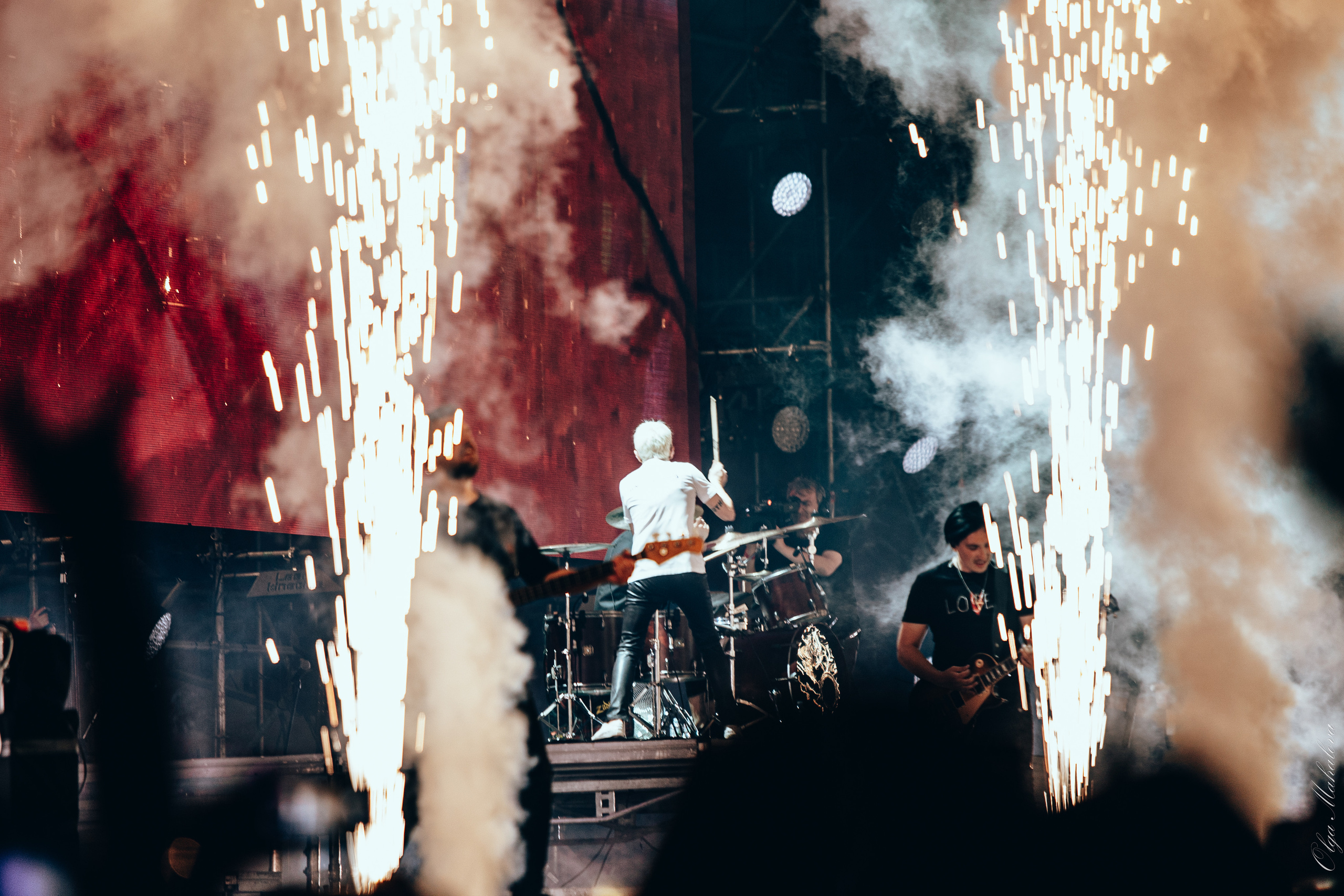 Диана Арбенина и Ночные Снайперы, Открытие Банк Арена. Фотограф Ольга Махалова — Санкт-Петербург, Москва, Нижний Новгород