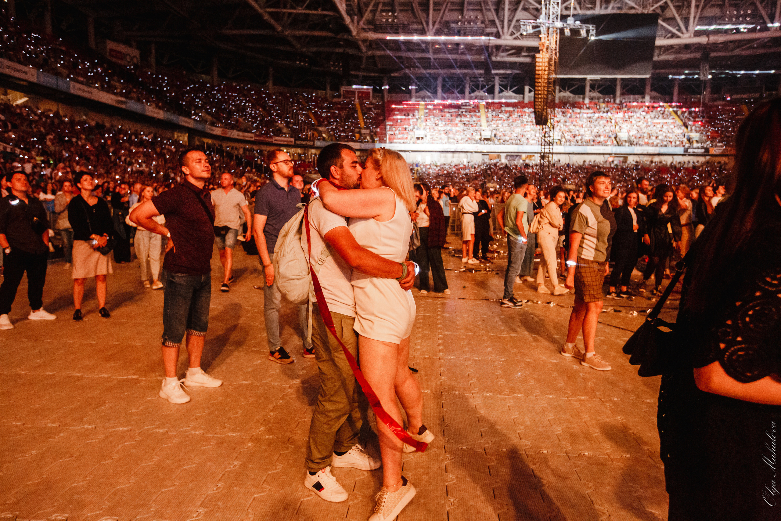 Диана Арбенина и Ночные Снайперы, Открытие Банк Арена. Фотограф Ольга Махалова — Санкт-Петербург, Москва, Нижний Новгород