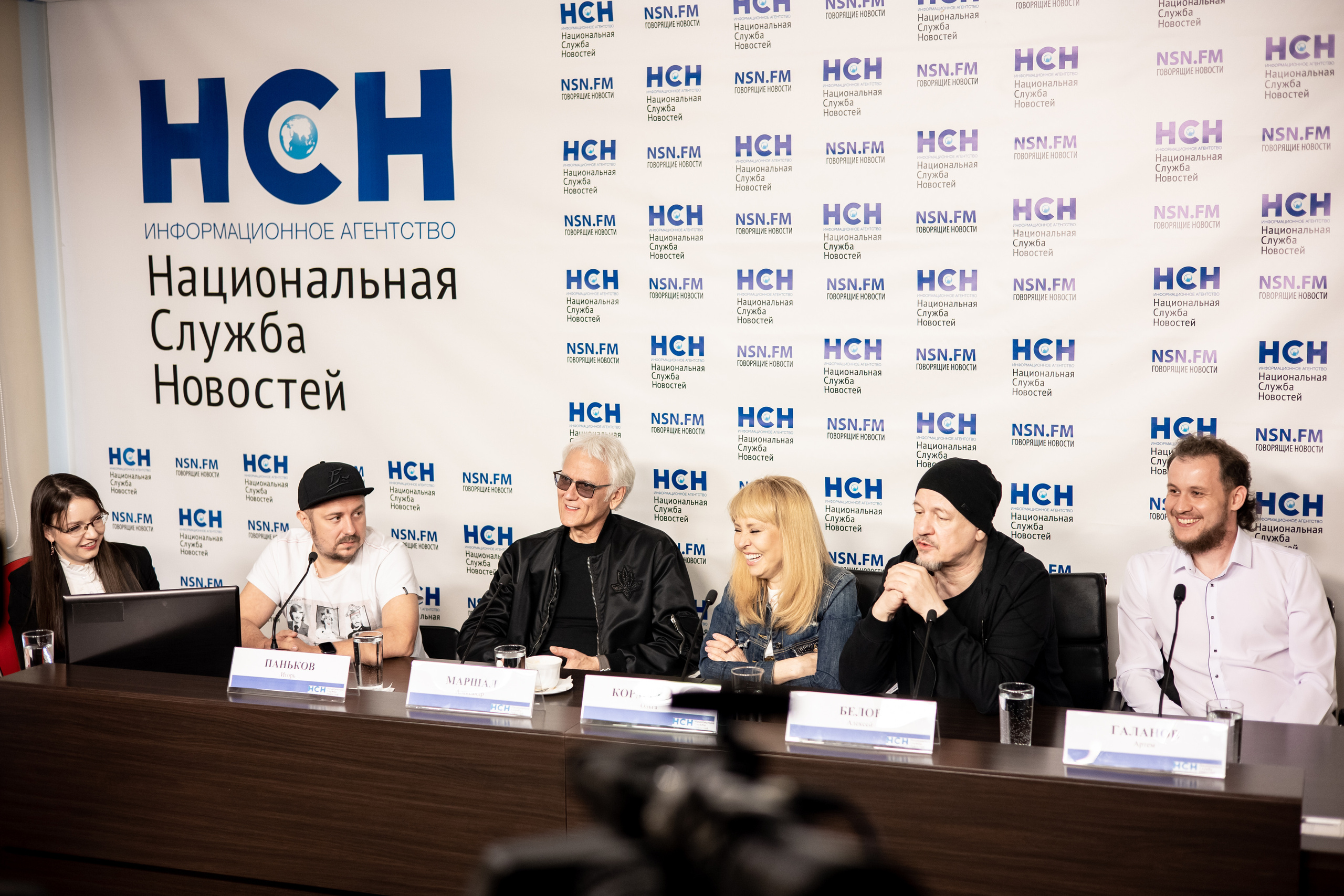 Пресс-конференция в НСН (Александр Маршал, Ольга Кормухина). Фотограф Ольга Махалова — Санкт-Петербург, Москва, Нижний Новгород