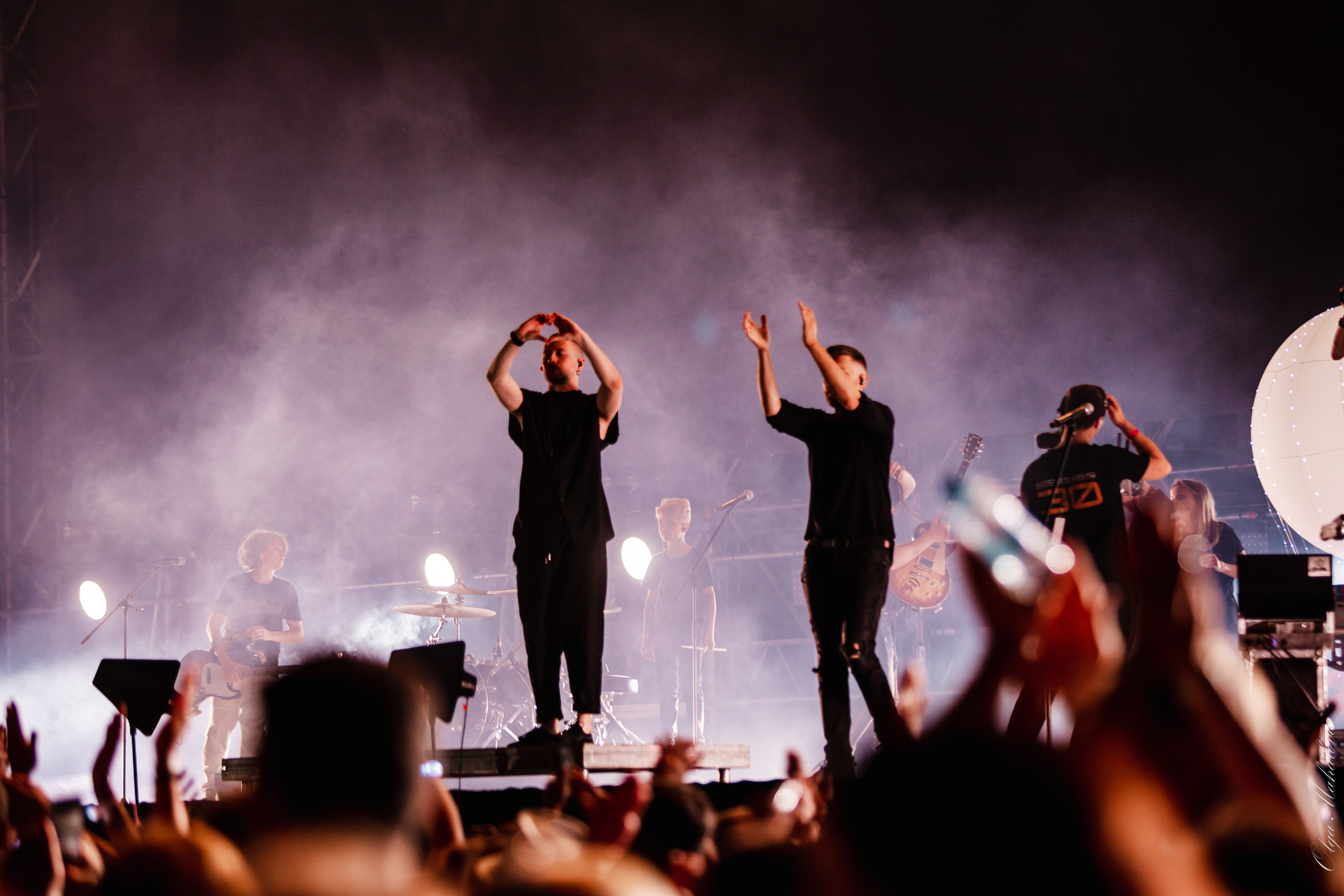 Диана Арбенина и Ночные Снайперы, Открытие Банк Арена. Фотограф Ольга Махалова — Санкт-Петербург, Москва, Нижний Новгород
