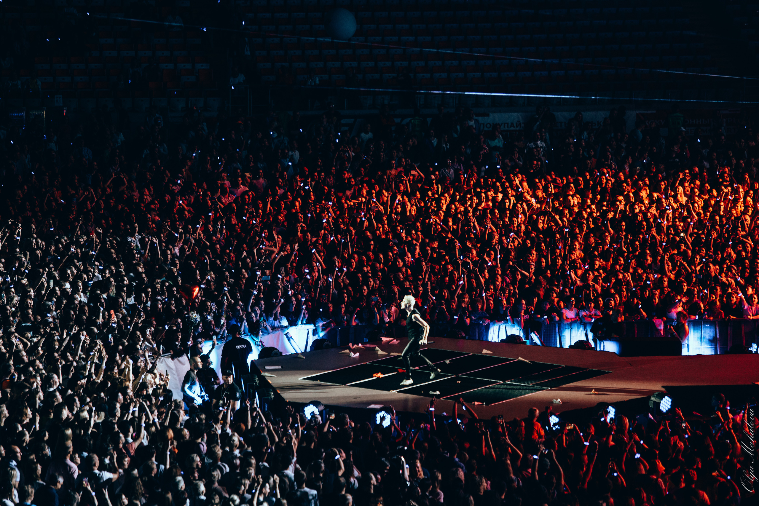 Диана Арбенина и Ночные Снайперы, Открытие Банк Арена. Фотограф Ольга Махалова — Санкт-Петербург, Москва, Нижний Новгород