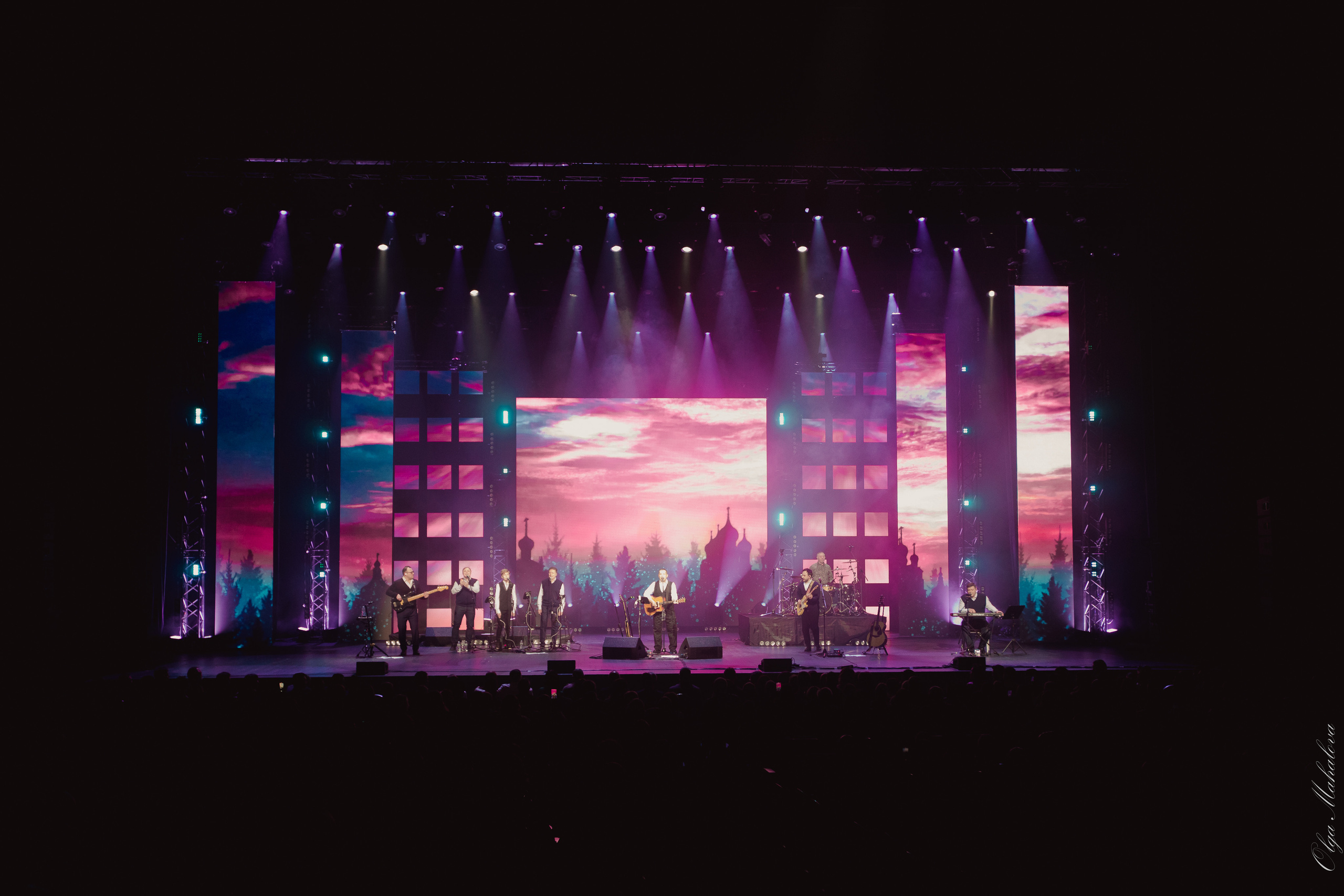 Любэ в Crocus City Hall. Фотограф Ольга Махалова — Санкт-Петербург, Москва, Нижний Новгород