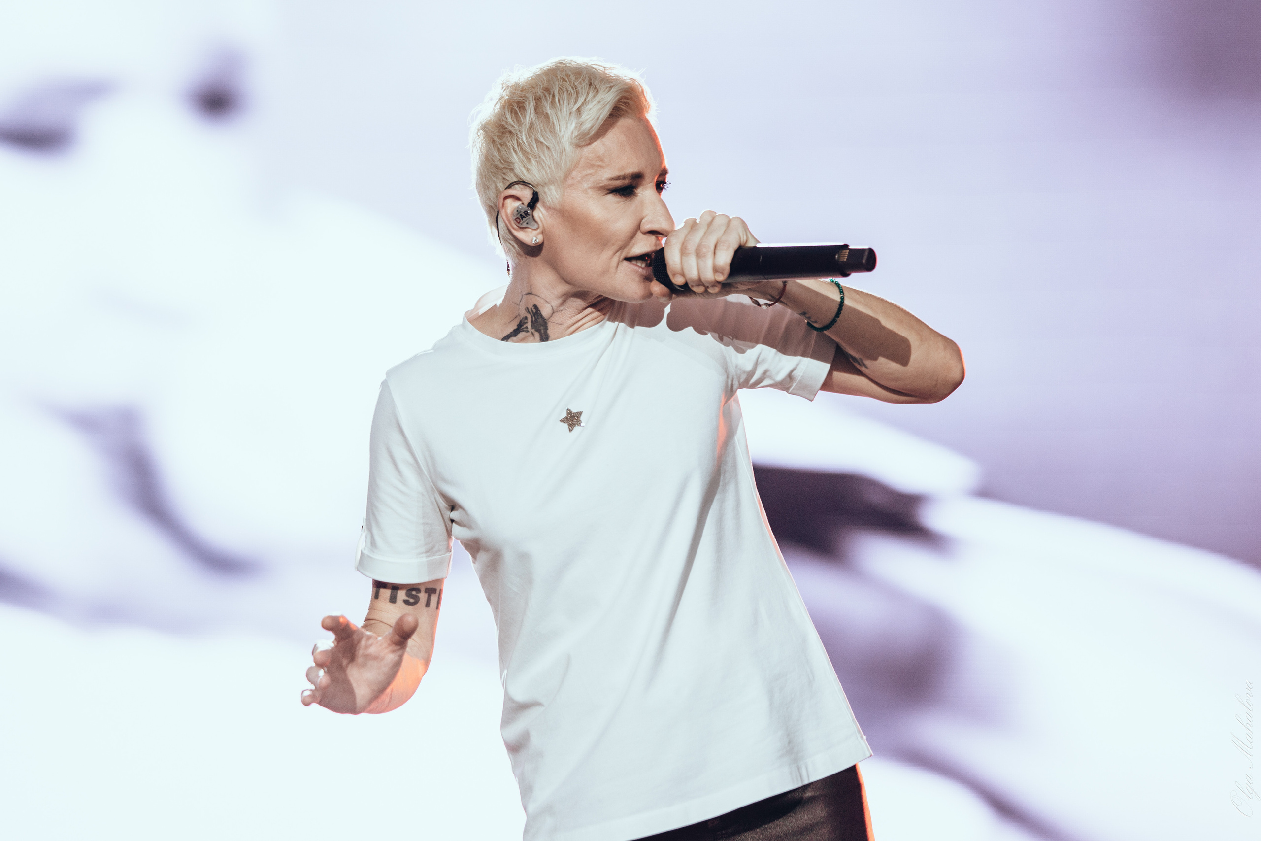 Диана Арбенина и Ночные Снайперы, Открытие Банк Арена. Фотограф Ольга Махалова — Санкт-Петербург, Москва, Нижний Новгород