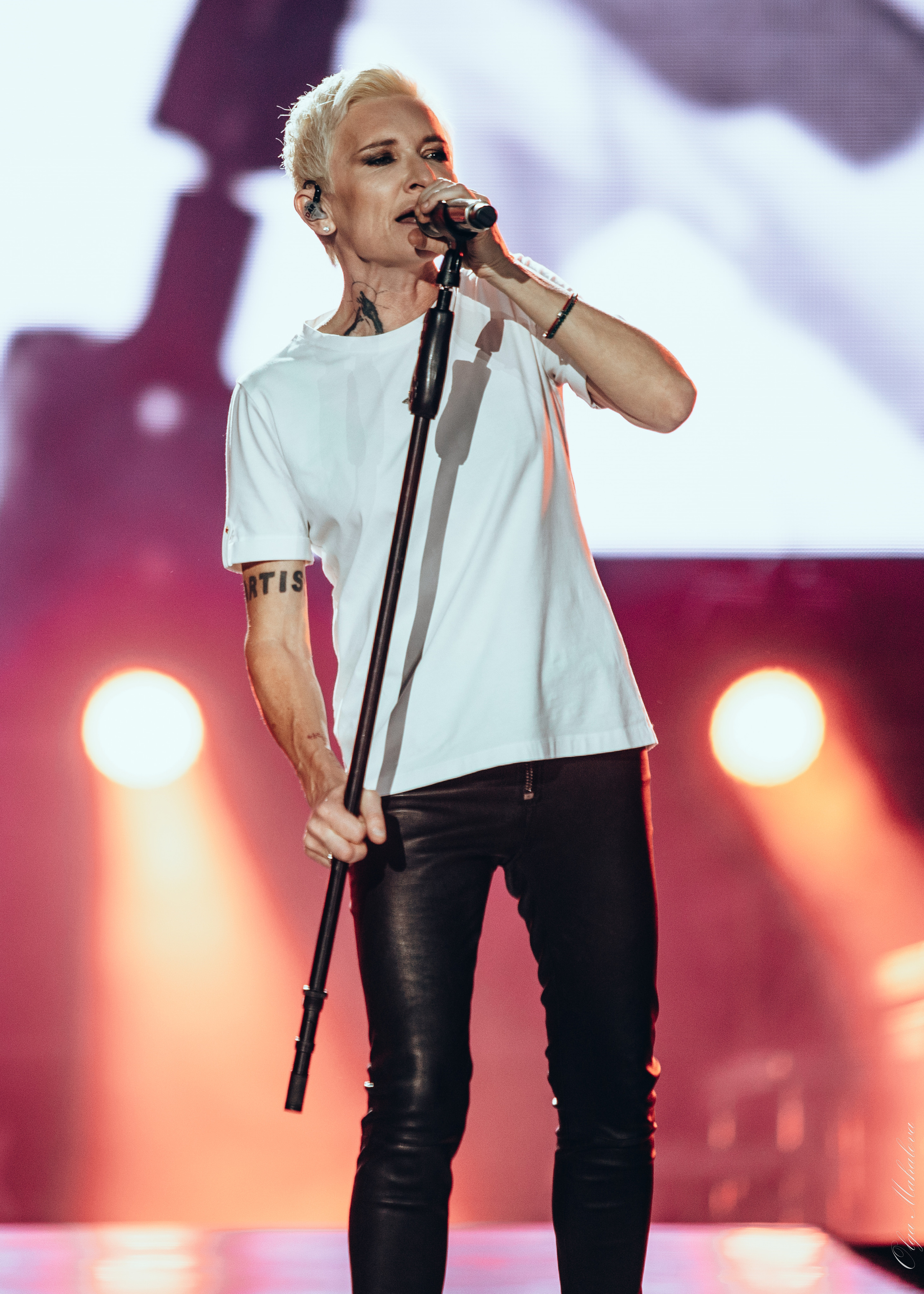 Диана Арбенина и Ночные Снайперы, Открытие Банк Арена. Фотограф Ольга Махалова — Санкт-Петербург, Москва, Нижний Новгород