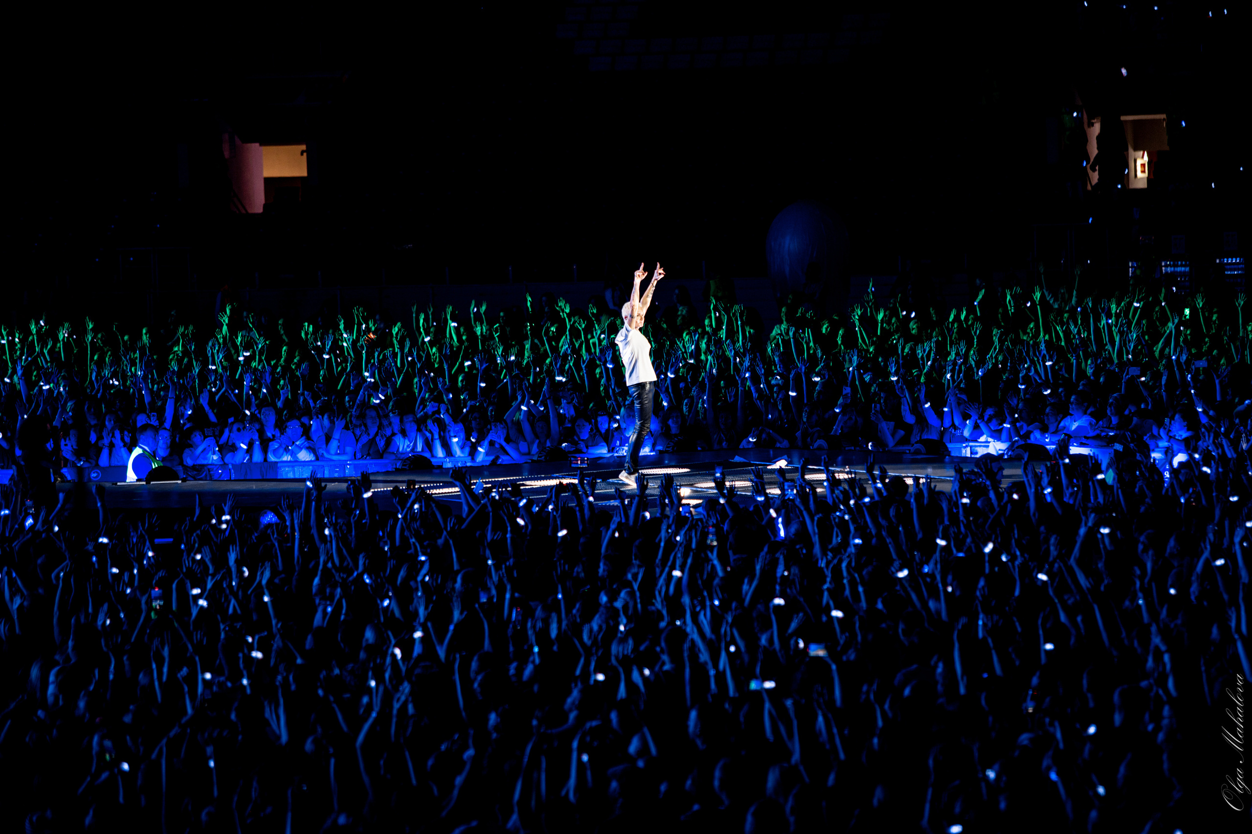 Диана Арбенина и Ночные Снайперы, Открытие Банк Арена. Фотограф Ольга Махалова — Санкт-Петербург, Москва, Нижний Новгород