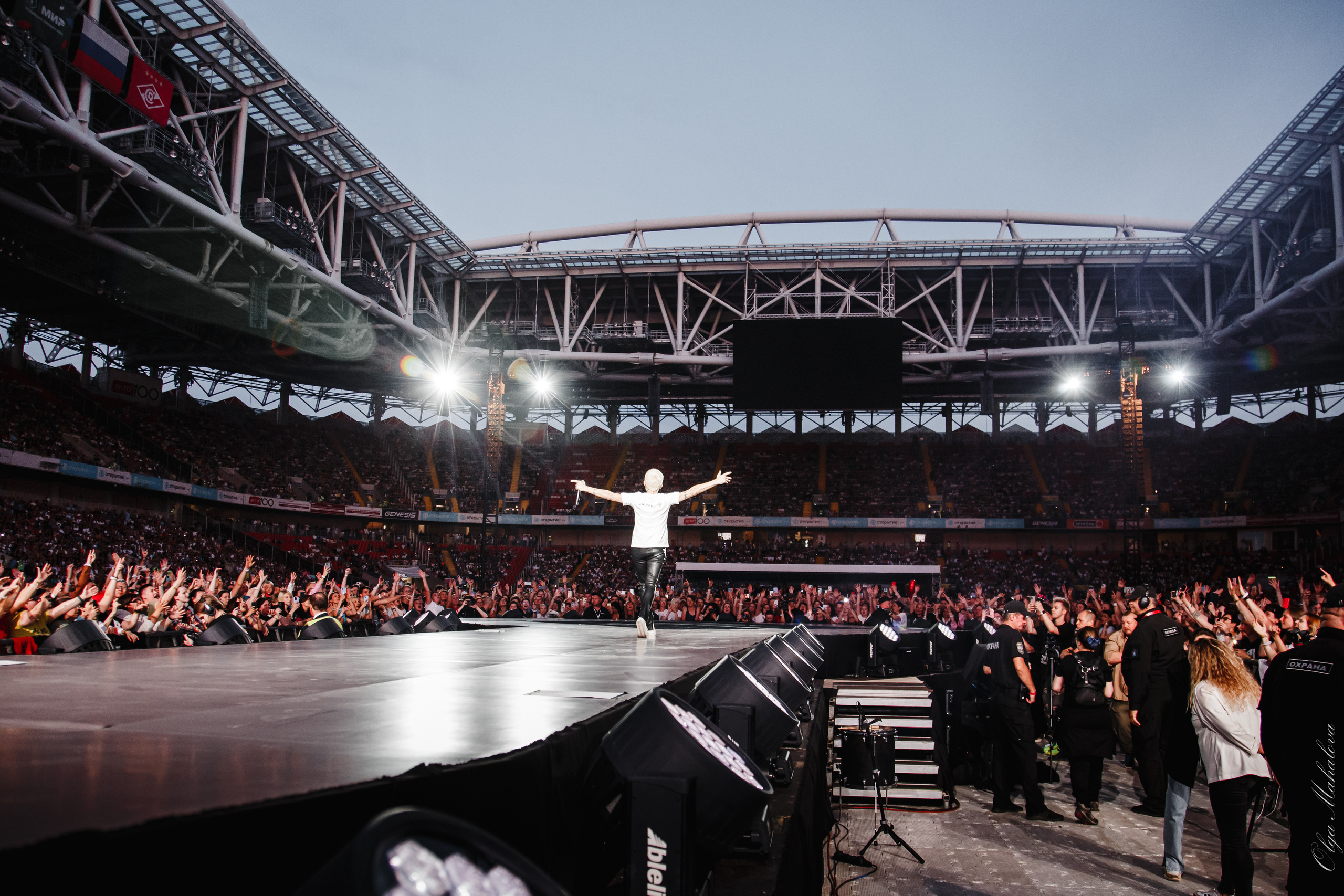 Диана Арбенина и Ночные Снайперы, Открытие Банк Арена. Фотограф Ольга Махалова — Санкт-Петербург, Москва, Нижний Новгород