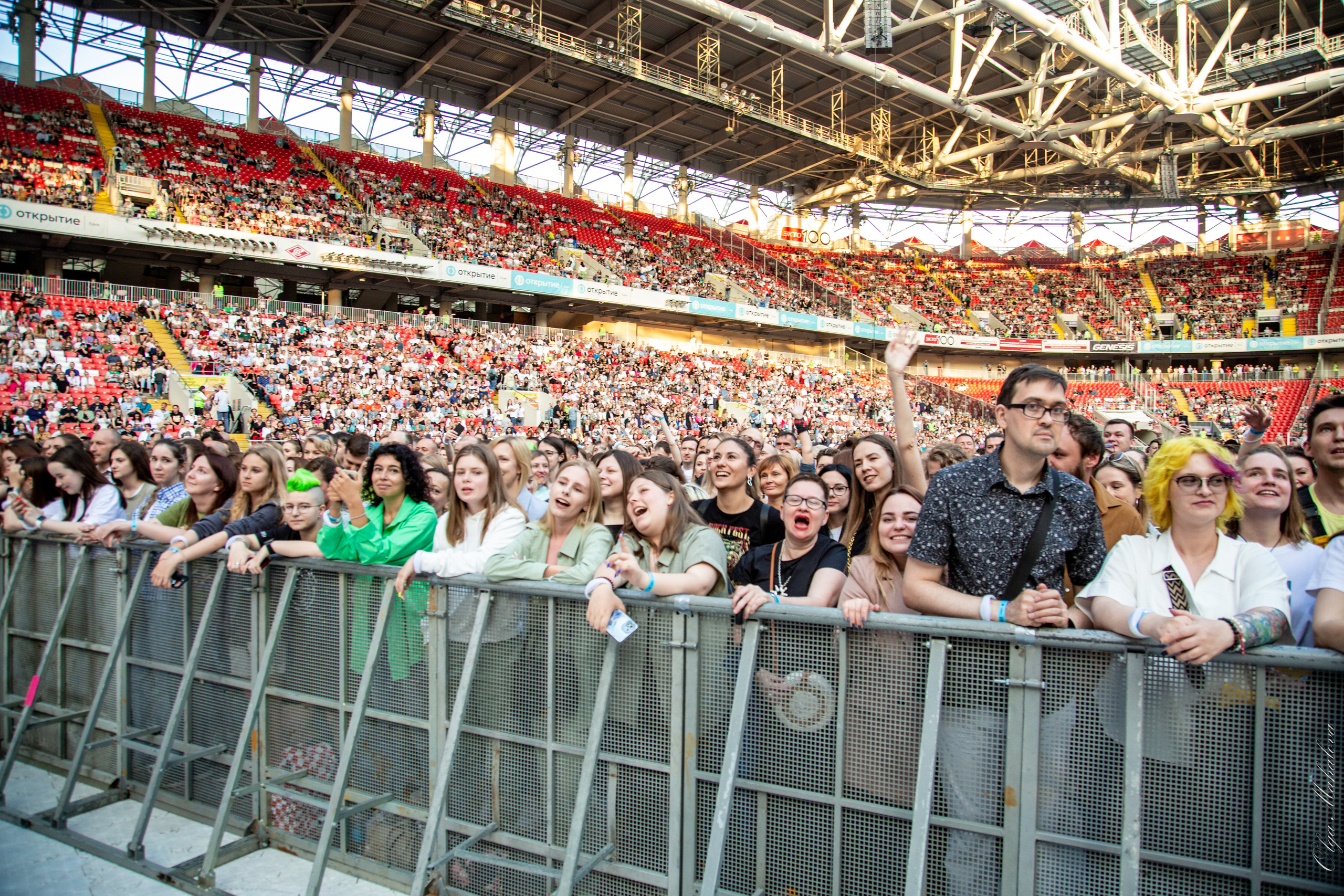 Диана Арбенина и Ночные Снайперы, Открытие Банк Арена. Фотограф Ольга Махалова — Санкт-Петербург, Москва, Нижний Новгород