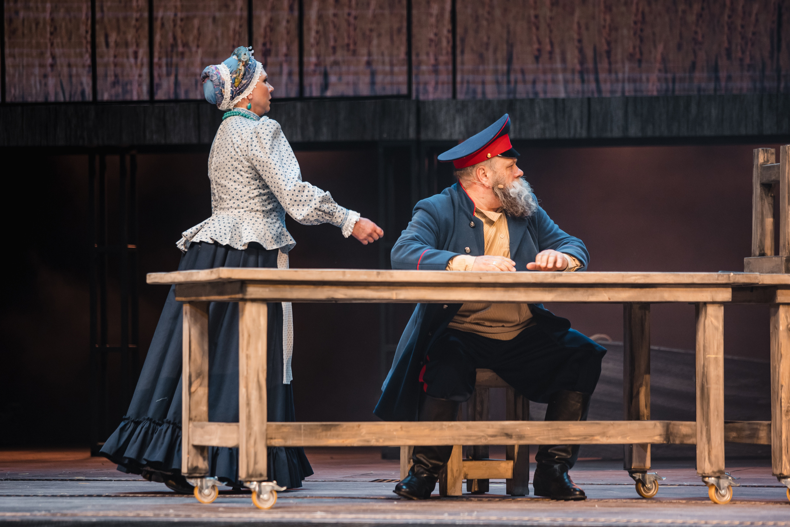 Спектакль «Тихий Дон», театр «Русская песня». Фотограф Ольга Махалова — Санкт-Петербург, Москва, Нижний Новгород