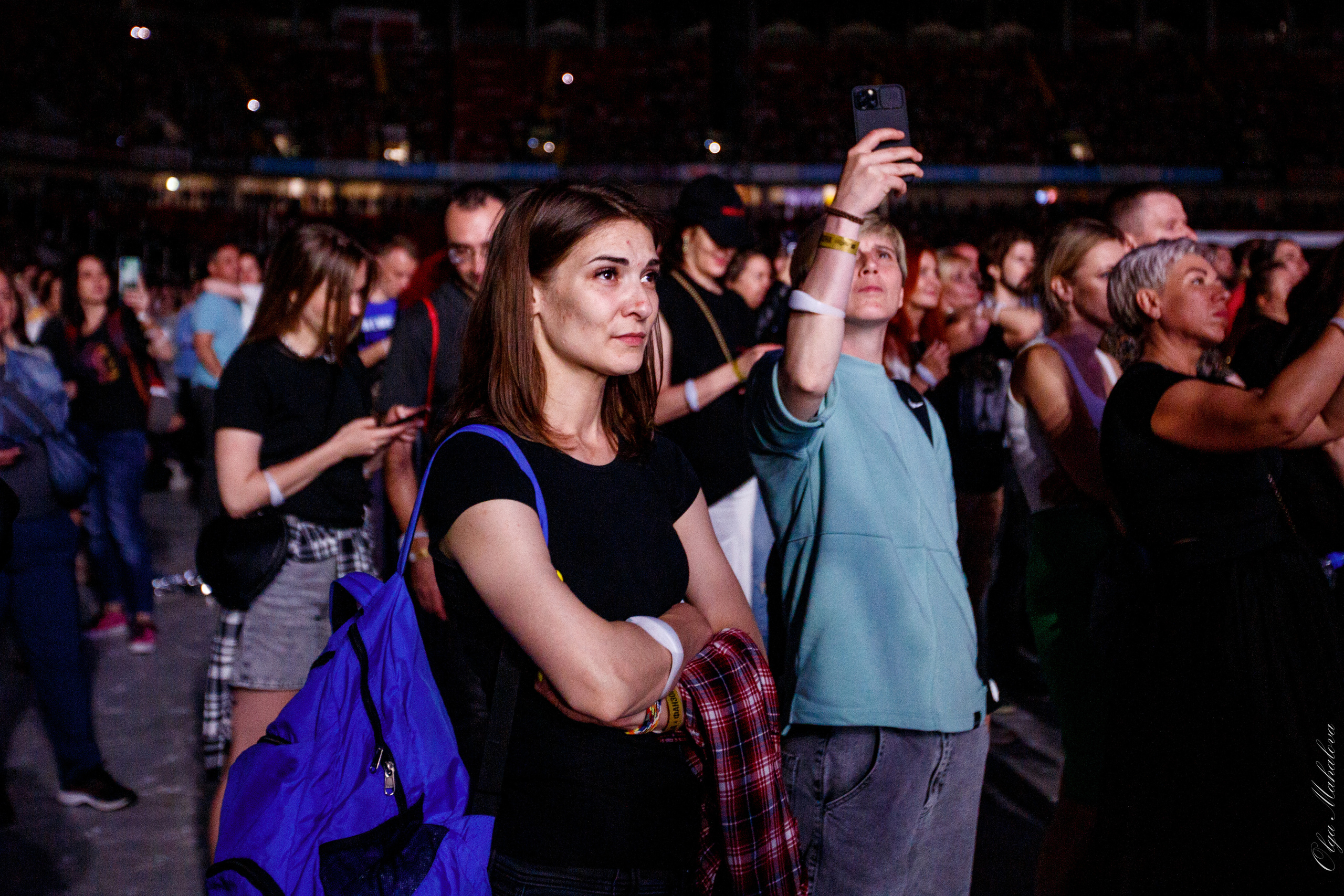 Диана Арбенина и Ночные Снайперы, Открытие Банк Арена. Фотограф Ольга Махалова — Санкт-Петербург, Москва, Нижний Новгород