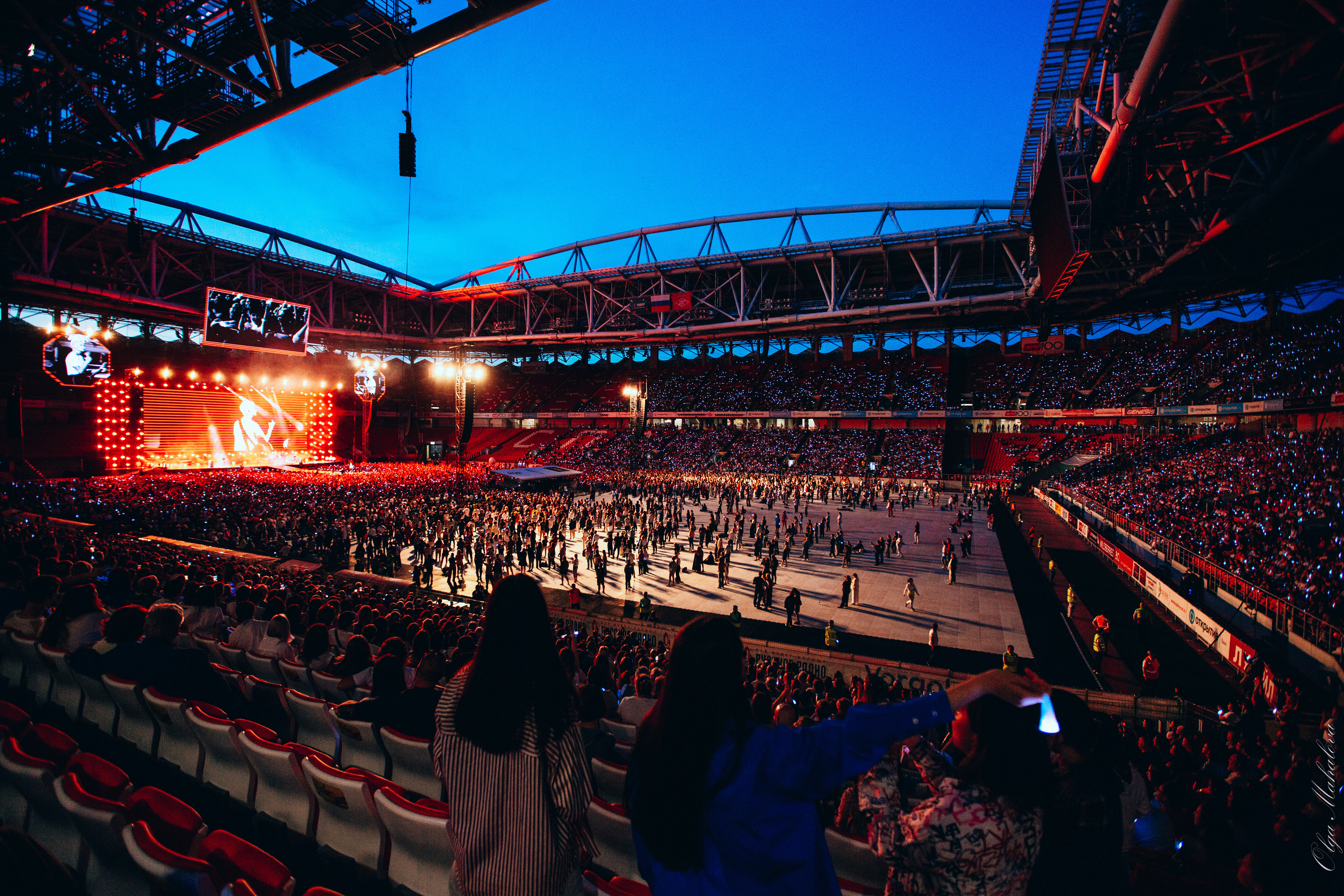 Диана Арбенина и Ночные Снайперы, Открытие Банк Арена. Фотограф Ольга Махалова — Санкт-Петербург, Москва, Нижний Новгород