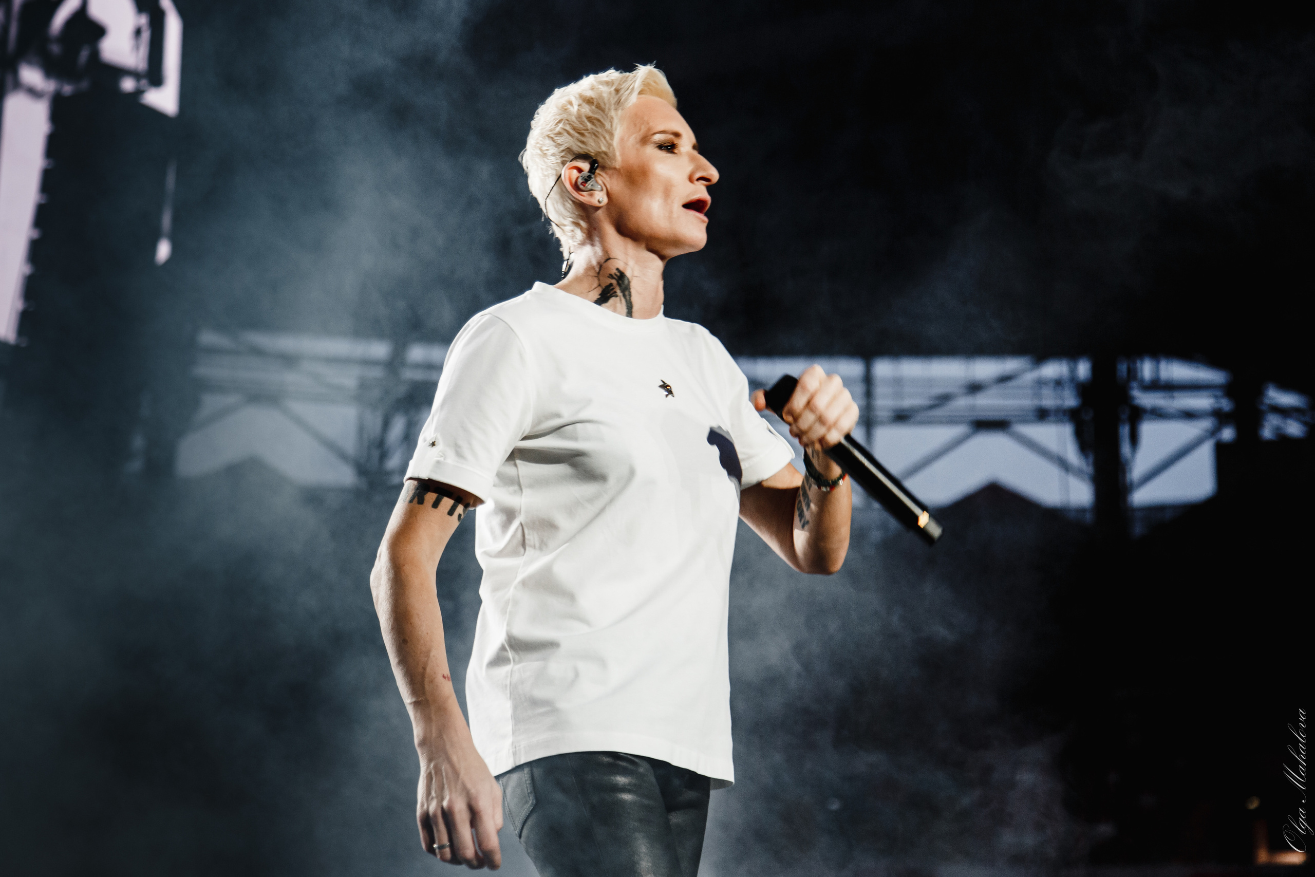 Диана Арбенина и Ночные Снайперы, Открытие Банк Арена. Фотограф Ольга Махалова — Санкт-Петербург, Москва, Нижний Новгород