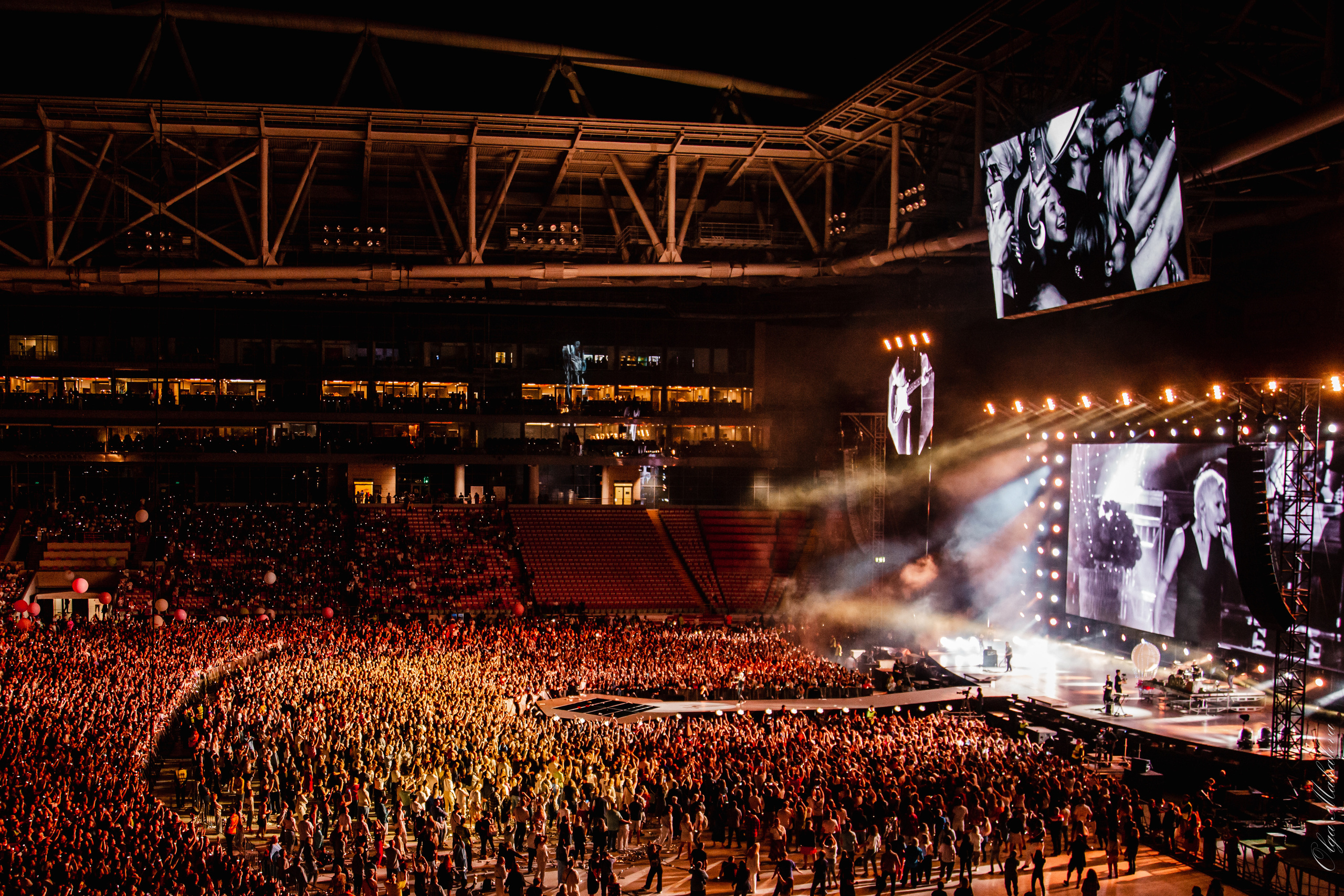 Диана Арбенина и Ночные Снайперы, Открытие Банк Арена. Фотограф Ольга Махалова — Санкт-Петербург, Москва, Нижний Новгород