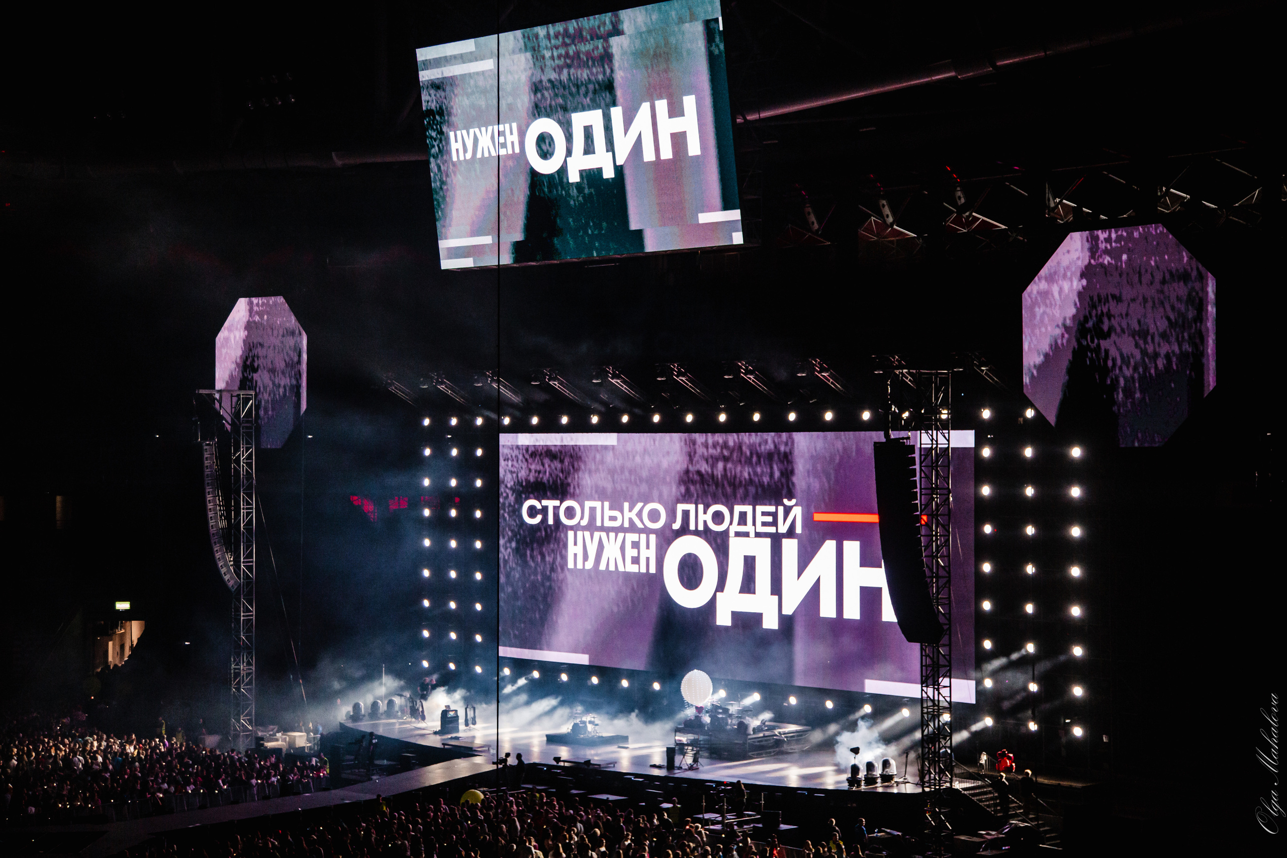 Диана Арбенина и Ночные Снайперы, Открытие Банк Арена. Фотограф Ольга Махалова — Санкт-Петербург, Москва, Нижний Новгород