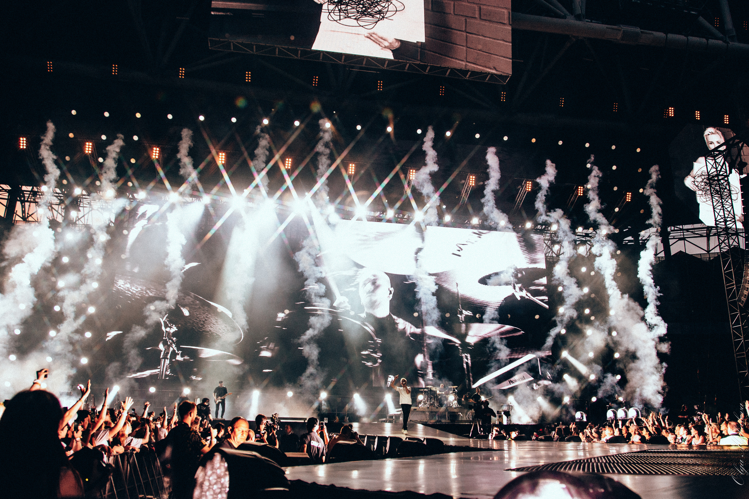 Диана Арбенина и Ночные Снайперы, Открытие Банк Арена. Фотограф Ольга Махалова — Санкт-Петербург, Москва, Нижний Новгород