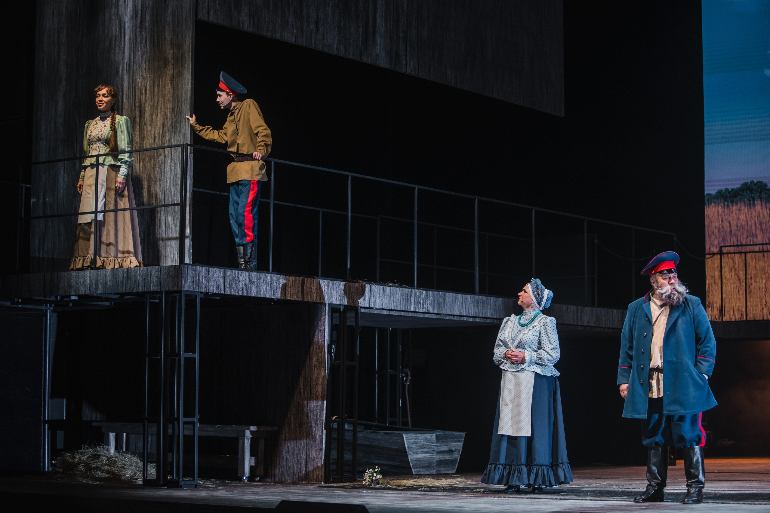 Спектакль «Тихий Дон», театр «Русская песня». Фотограф Ольга Махалова — Санкт-Петербург, Москва, Нижний Новгород