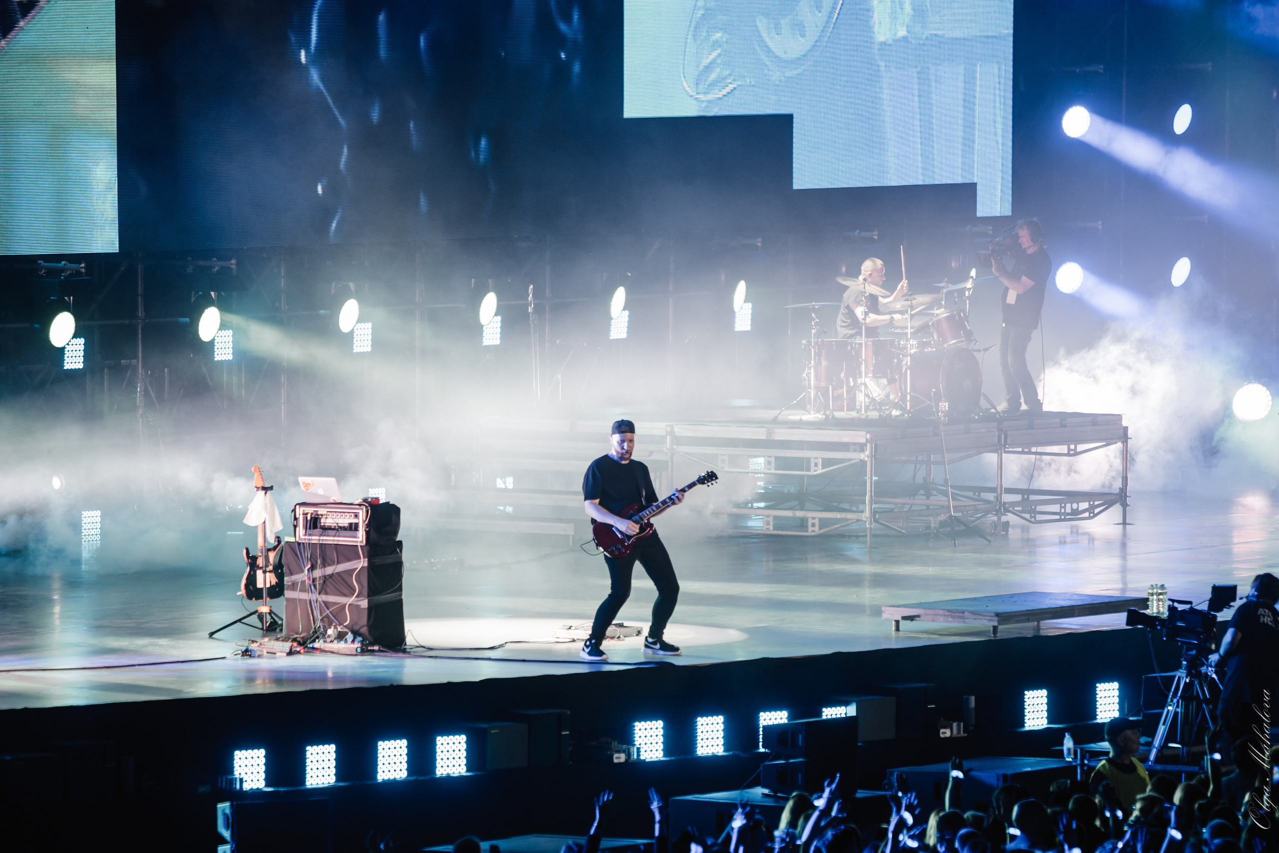 Диана Арбенина и Ночные Снайперы, Открытие Банк Арена. Фотограф Ольга Махалова — Санкт-Петербург, Москва, Нижний Новгород