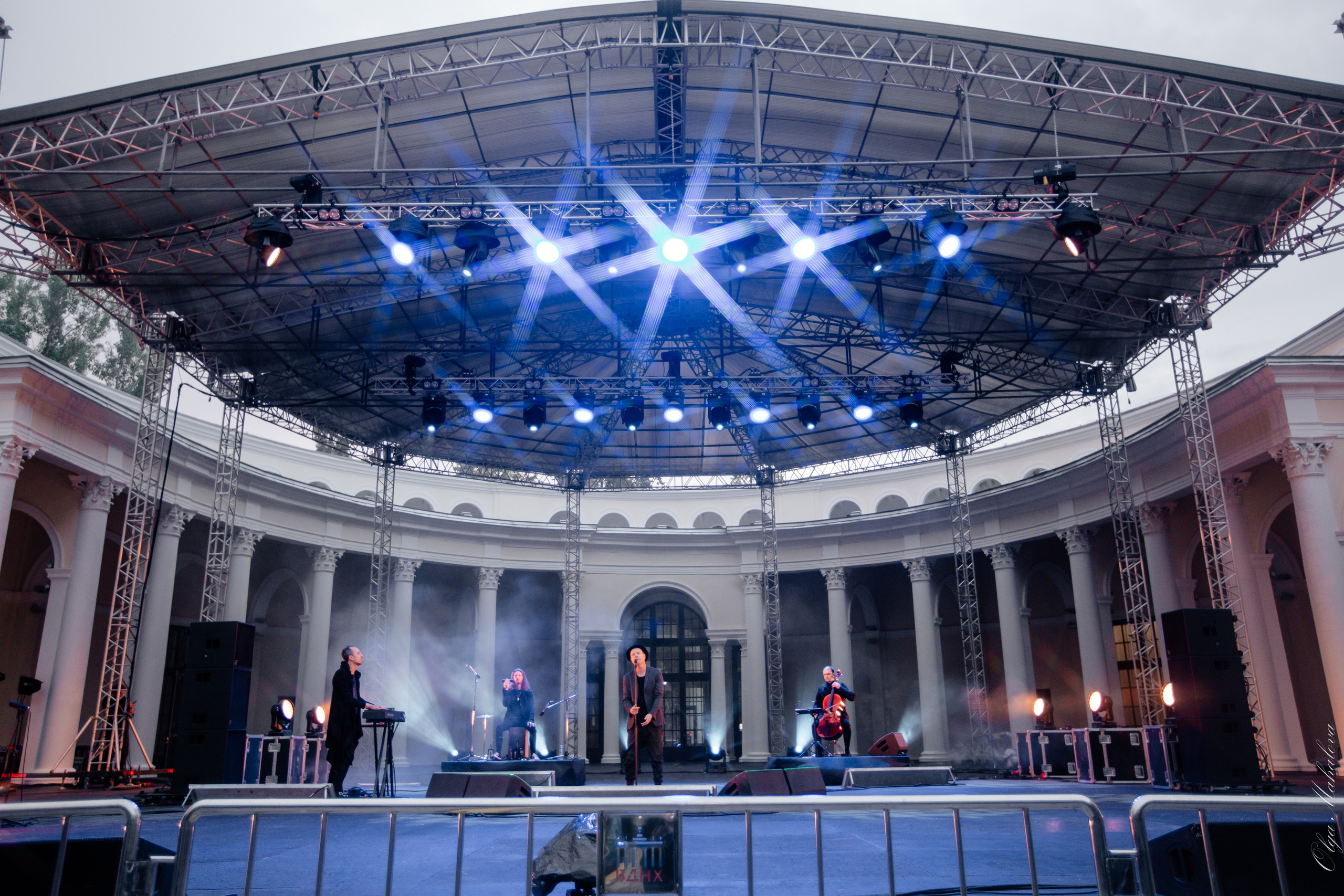 Zero People в Зеленом театре ВДНХ. Фотограф Ольга Махалова — Санкт-Петербург, Москва, Нижний Новгород