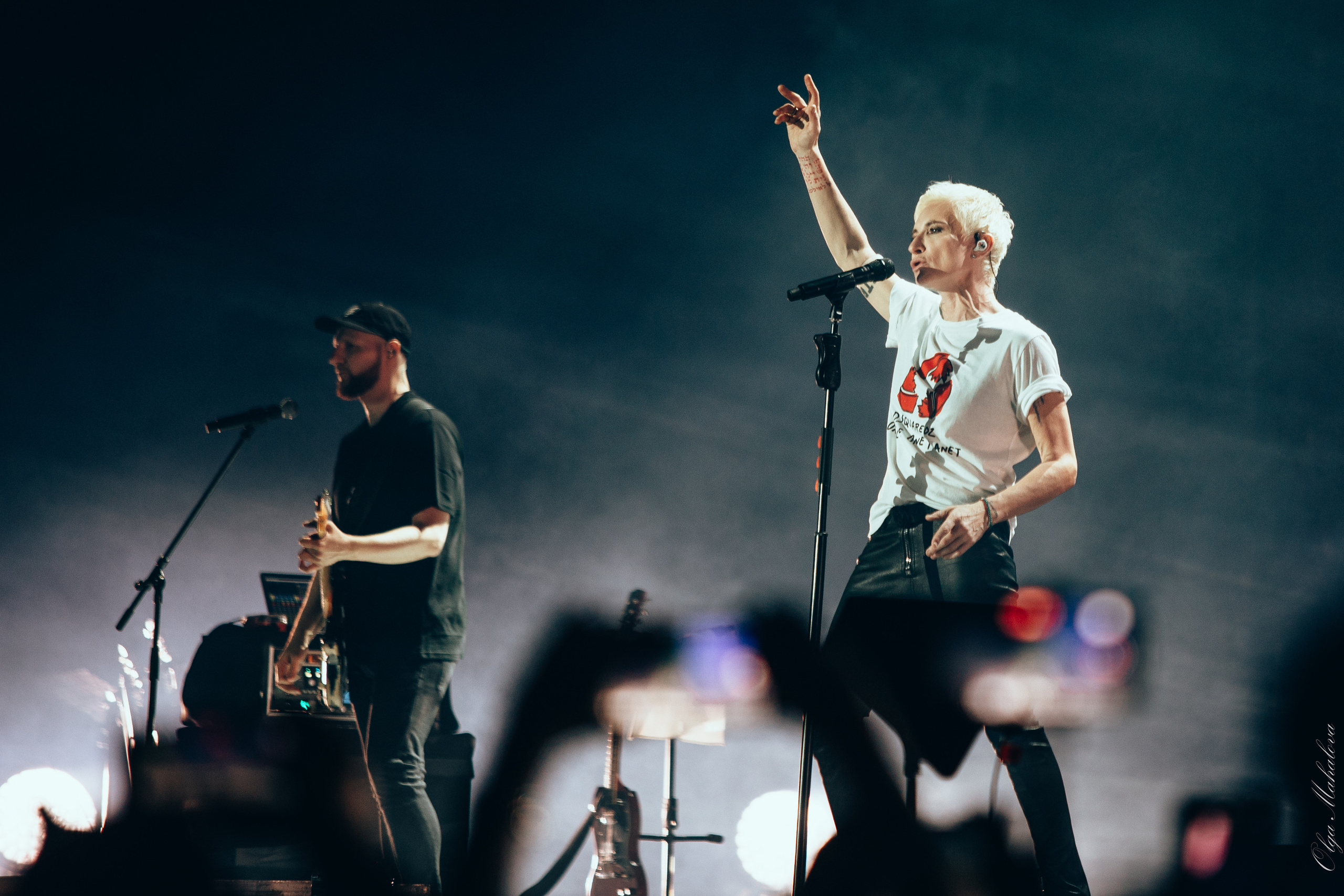 Диана Арбенина и Ночные Снайперы, Открытие Банк Арена. Фотограф Ольга Махалова — Санкт-Петербург, Москва, Нижний Новгород