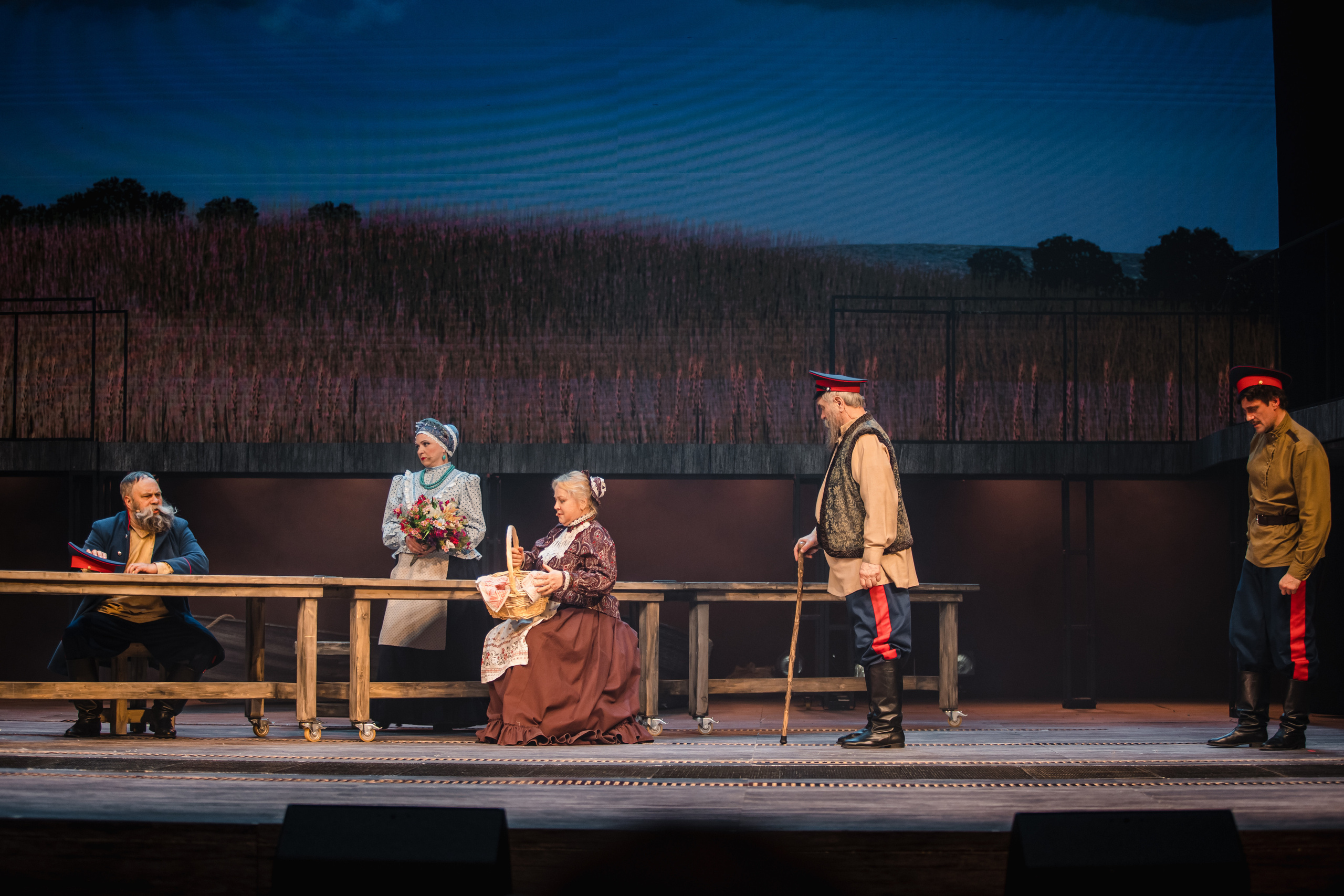 Спектакль «Тихий Дон», театр «Русская песня». Фотограф Ольга Махалова — Санкт-Петербург, Москва, Нижний Новгород