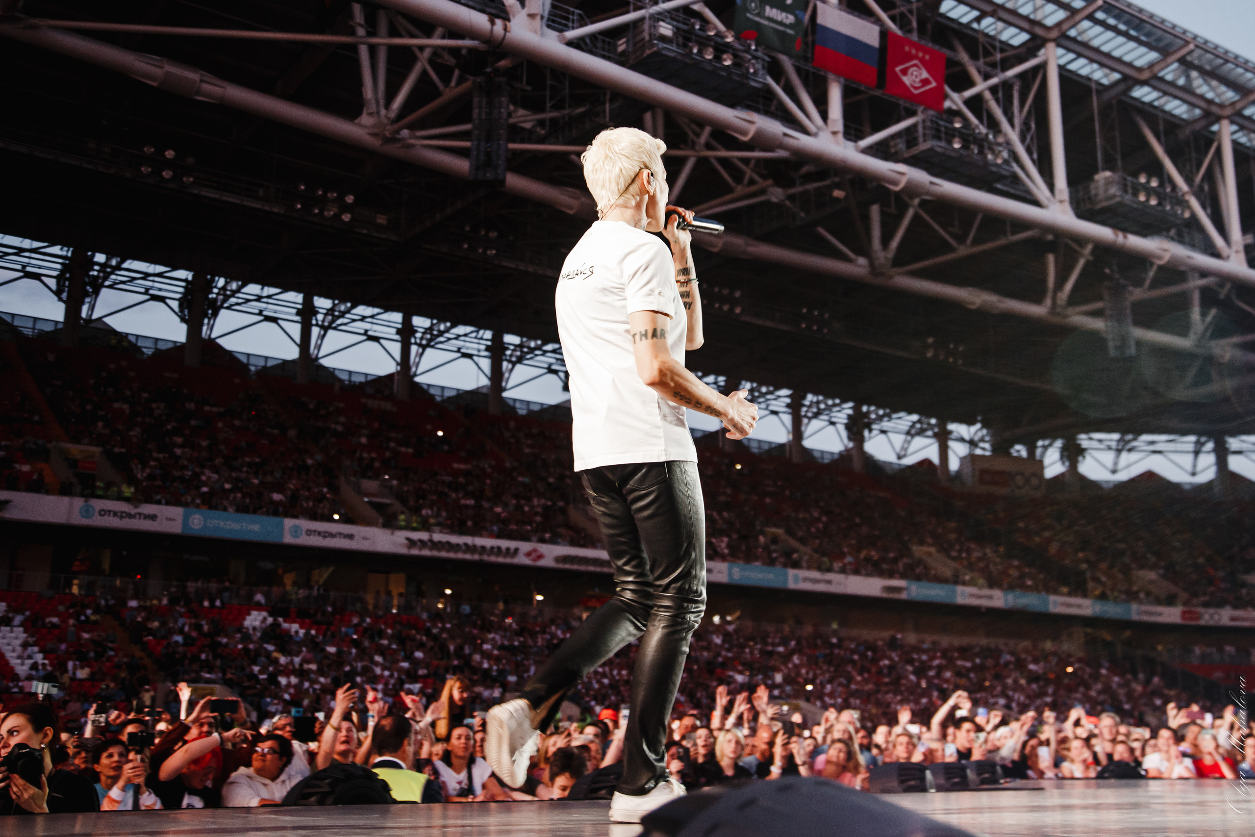 Диана Арбенина и Ночные Снайперы, Открытие Банк Арена. Фотограф Ольга Махалова — Санкт-Петербург, Москва, Нижний Новгород